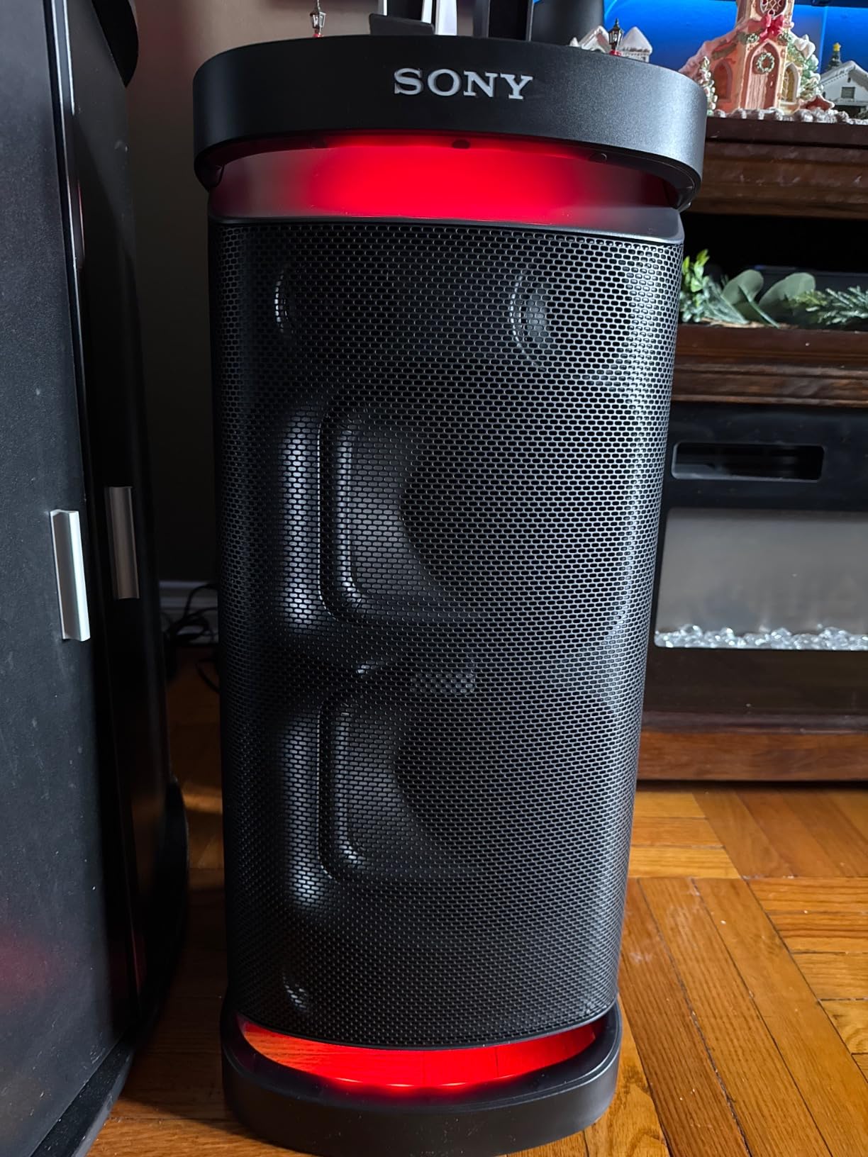 SRS-XP700 X-Series Wireless Portable-BLUETOOTH-Karaoke Party-Speaker IPX4 Splash-resistant with 25 Hour-Battery,Black customer photo 2