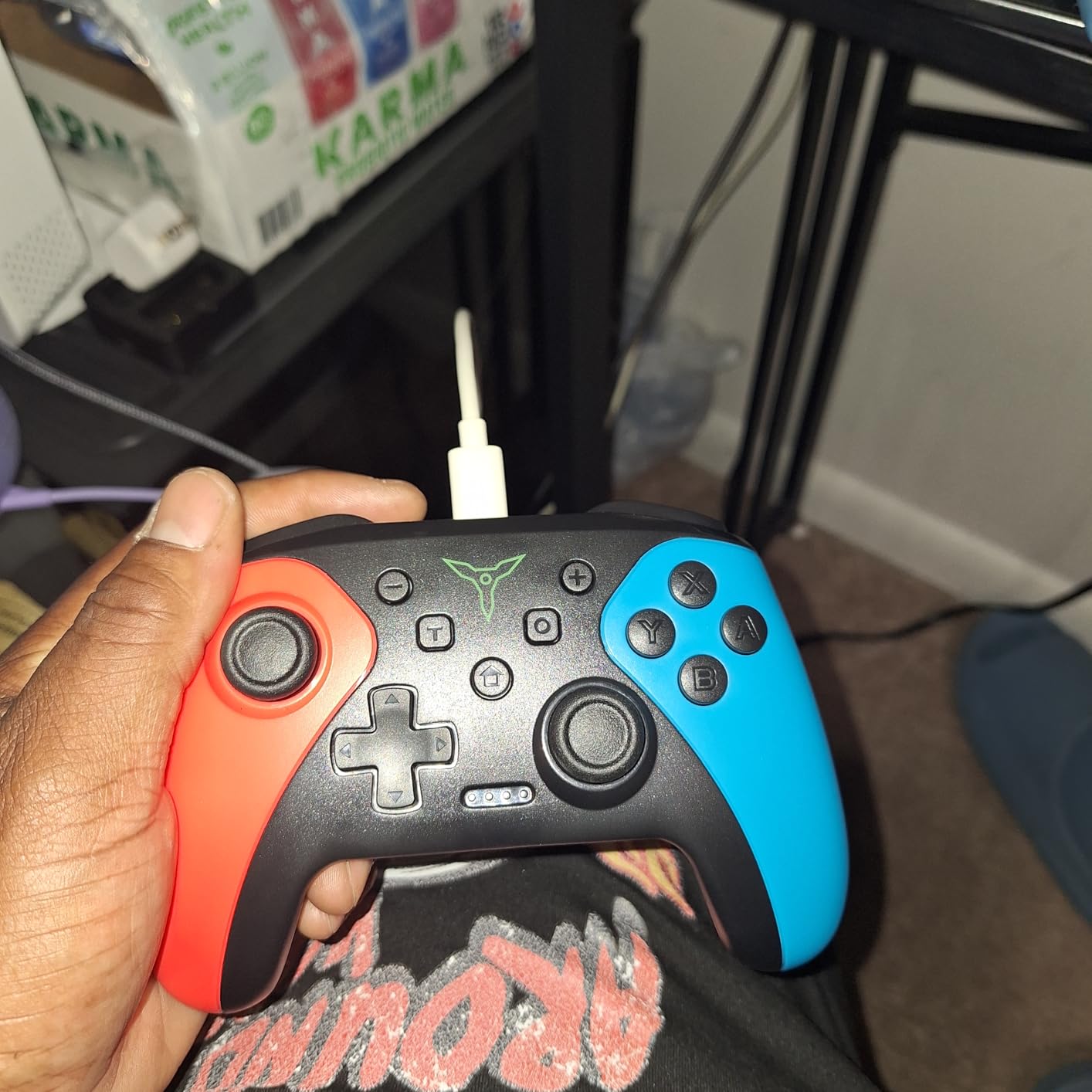 Wireless Switch Controller for Nintendo Switch/Switch 2/Lite/OLED Controller with Wake-up, Programmable, Turbo Function customer photo 1