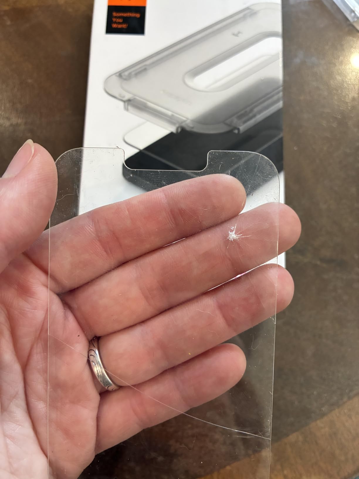 Spigen Tempered Glass Screen Protector [Glas.tR EZ FIT] designed for iPhone 17e / iPhone 16e / iPhone 14 / iPhone 13 Pro/iPhone 13 [2 Pack] customer photo 1