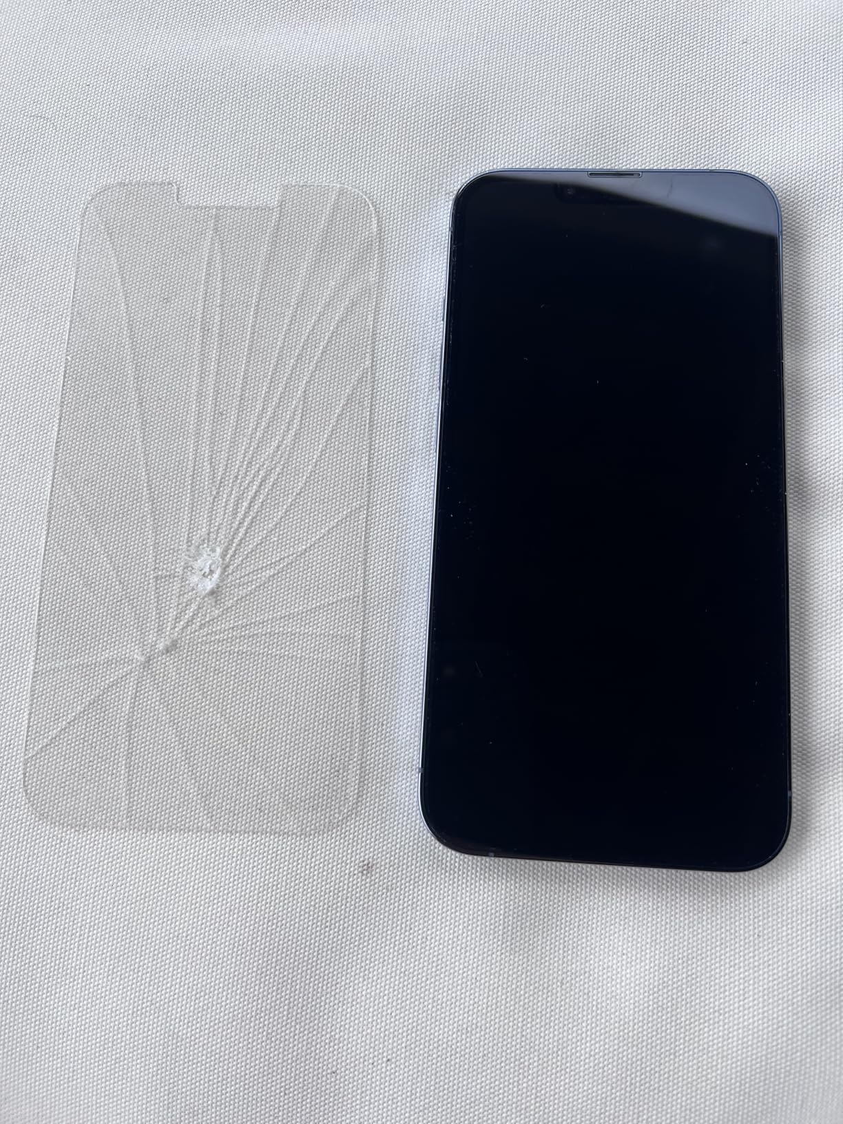 Spigen Tempered Glass Screen Protector [Glas.tR EZ FIT] designed for iPhone 17e / iPhone 16e / iPhone 14 / iPhone 13 Pro/iPhone 13 [2 Pack] customer photo 2