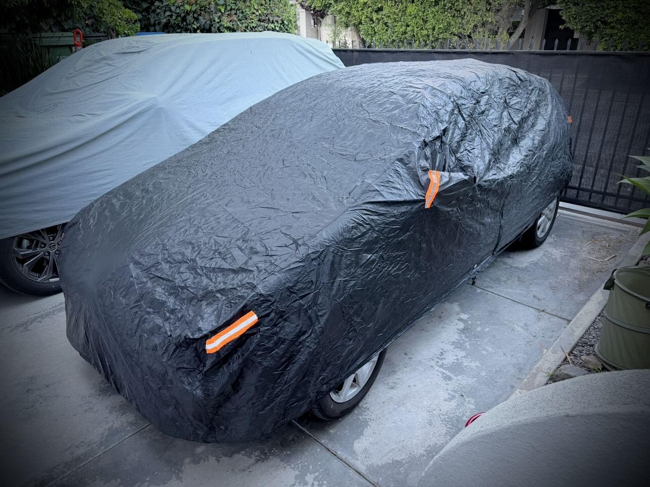EzyShade 10-Layer SUV Car Cover Waterproof All Weather. See Vehicle Size-Chart for Accurate Fit. Outdoor Full Exterior Covers for Automobiles Heavy Duty Tarp Jeep Rav4 CRV. Size S3 (See SizeChart) customer photo 2