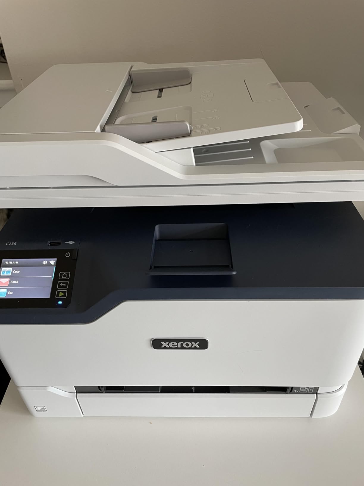 Xerox C235dni Wireless Color Laser All-in-One Printer - Printer Scanner Copier Fax, 24ppm, Easy to Setup customer photo 1