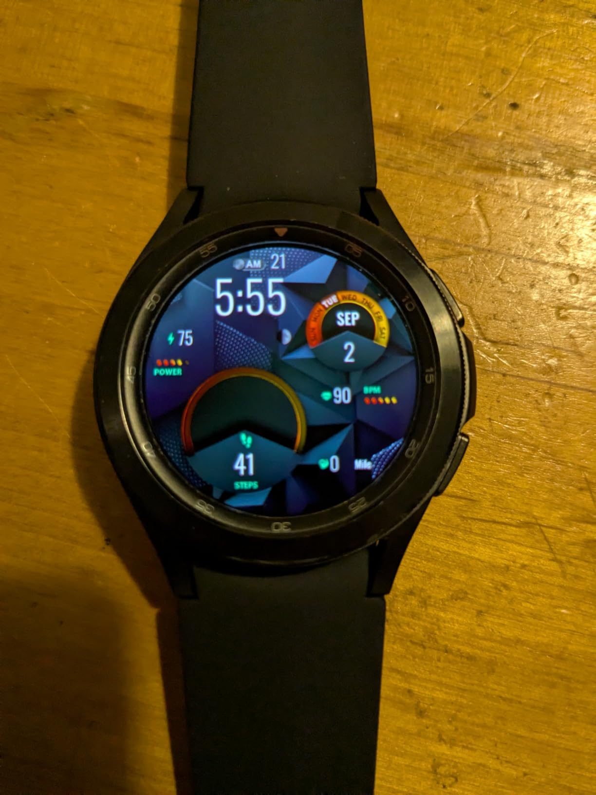 Samsung Galaxy Watch 4 Classic 42mm Smartwatch with ECG Monitor Tracker for Health Fitness Running Sleep Cycles GPS Fall Detection Bluetooth US Version, Black (Renewed) customer photo 1