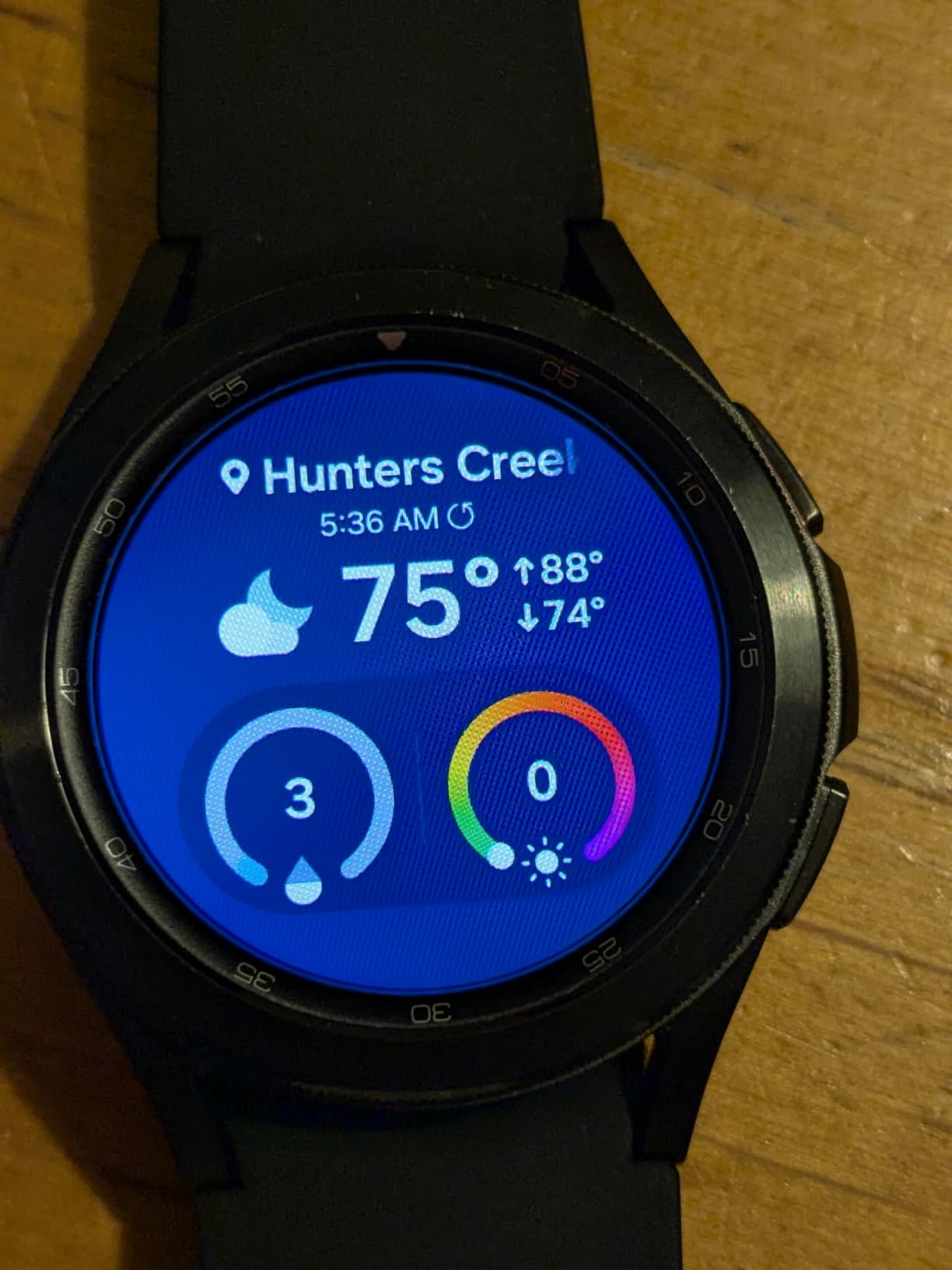 Samsung Galaxy Watch 4 Classic 42mm Smartwatch with ECG Monitor Tracker for Health Fitness Running Sleep Cycles GPS Fall Detection Bluetooth US Version, Black (Renewed) customer photo 2