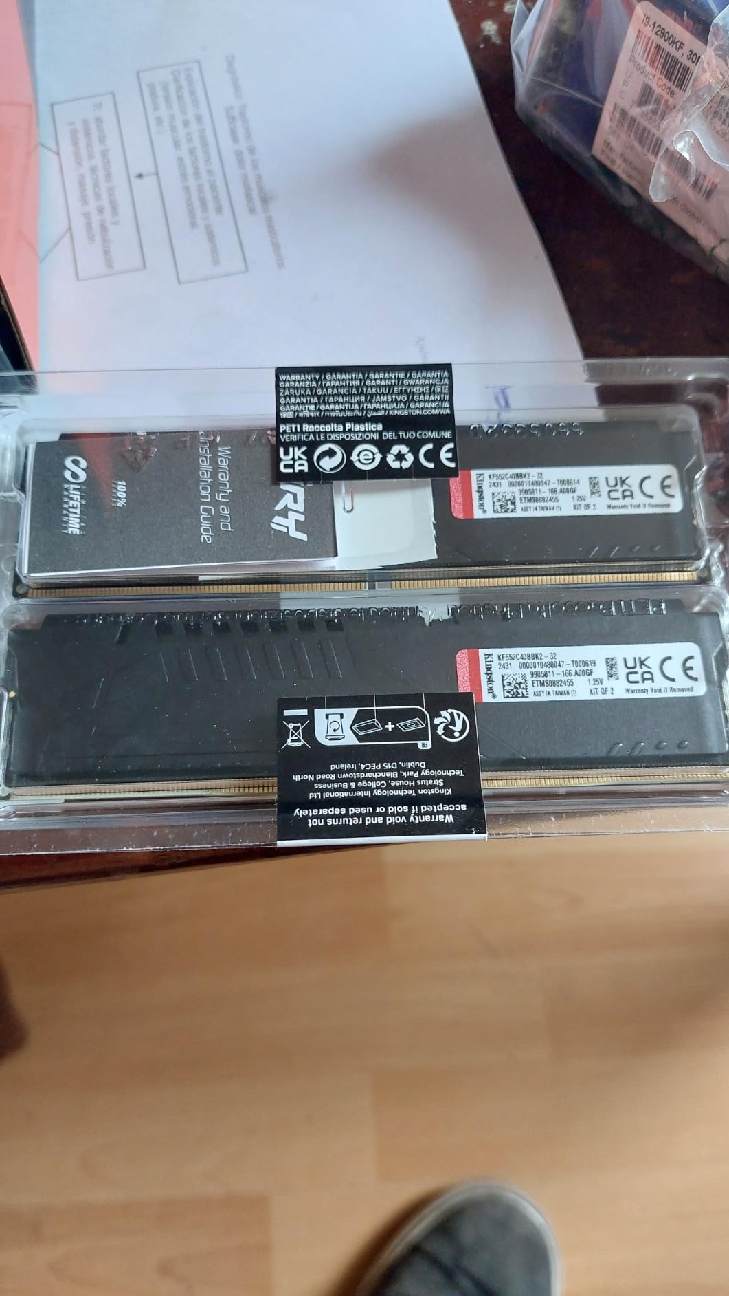 Kingston FURY Beast 32GB (2x16GB) 5200MT/s DDR5 CL40 Desktop Memory (KF552C40BBK2-32) customer photo 2
