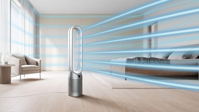 Dyson Purifier Cool TP07 Smart Air Purifier and Fan - White/Silver customer photo 2