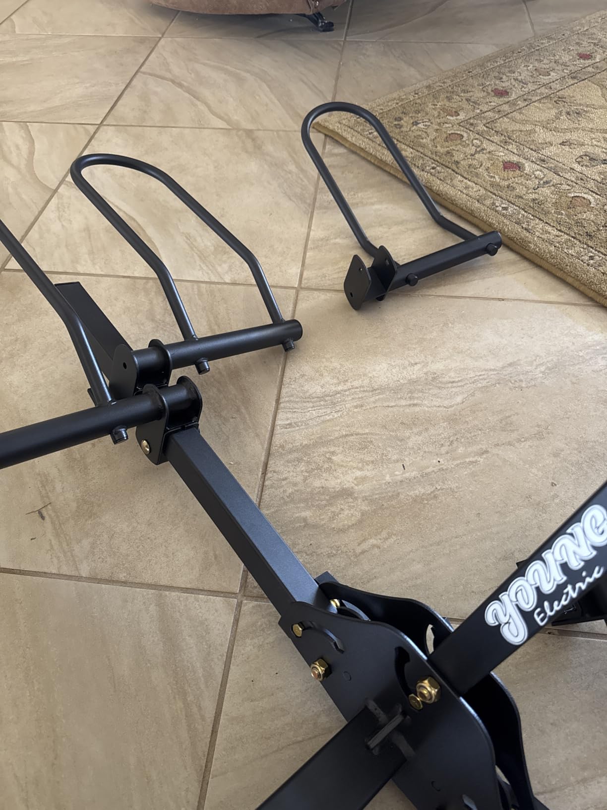 Young Bike Rack Hitch for Car - 200LB 2-Bike Rack Hitch Mount Platform Style Hitch Bike Rack, Smart Tilting & Easy Fold for Car SUV with 2 Inch Receiver customer photo 1