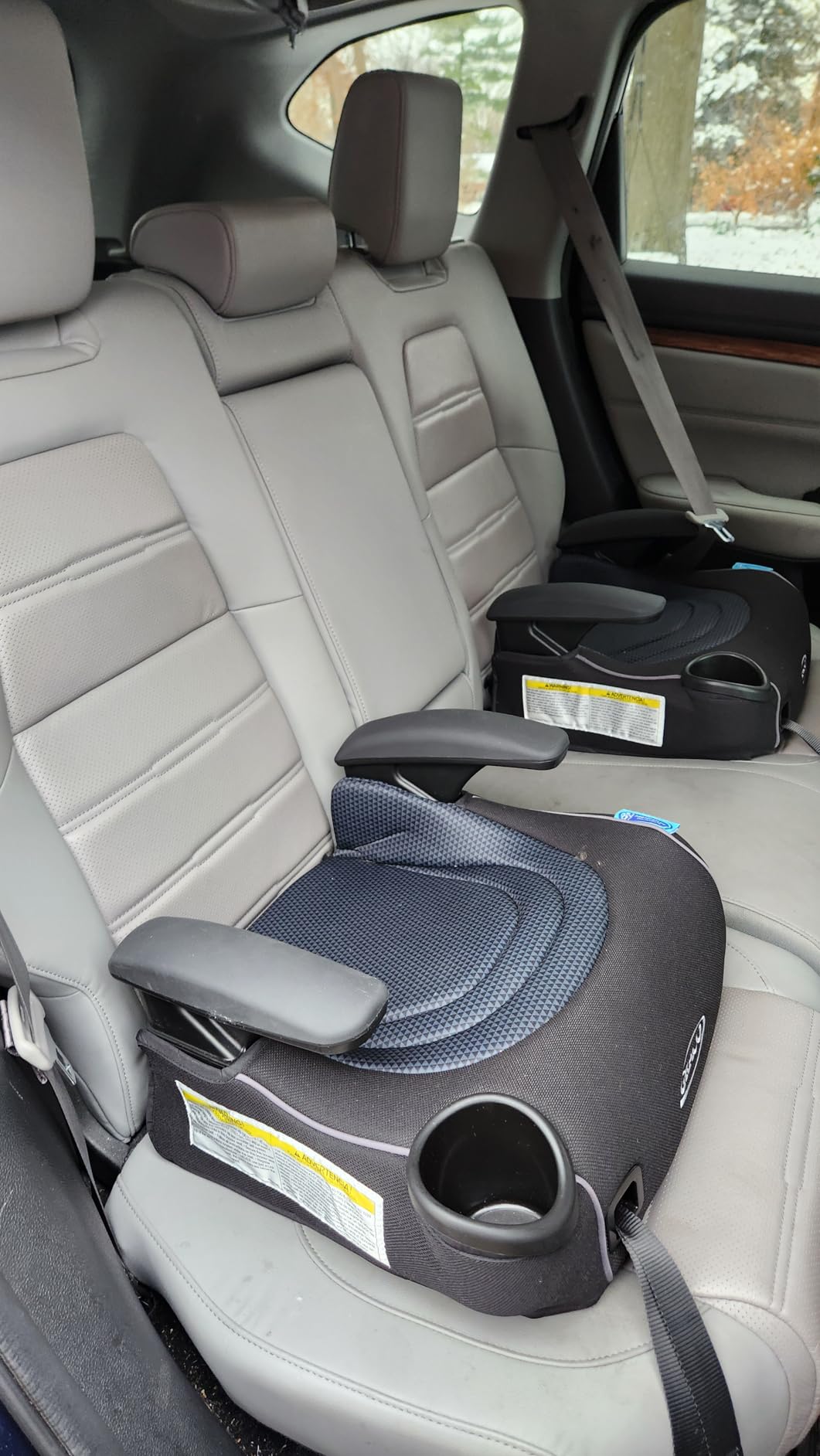 Graco TurboBooster LX Backless Booster with Affix Latch, Backless Booster Seat for Big Kids Transitioning to Vehicle Seat Belt, Rio customer photo 1