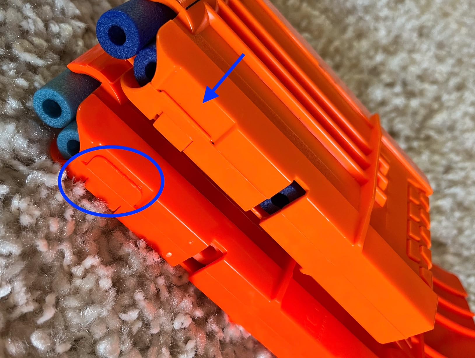NERF Elite 2.0 Motoblitz Blaster with Scope, Motorized 10-Dart Blasting, Airblitz 6 Darts, Outdoor Toys for 8 Year Old Boys & Girls customer photo 1