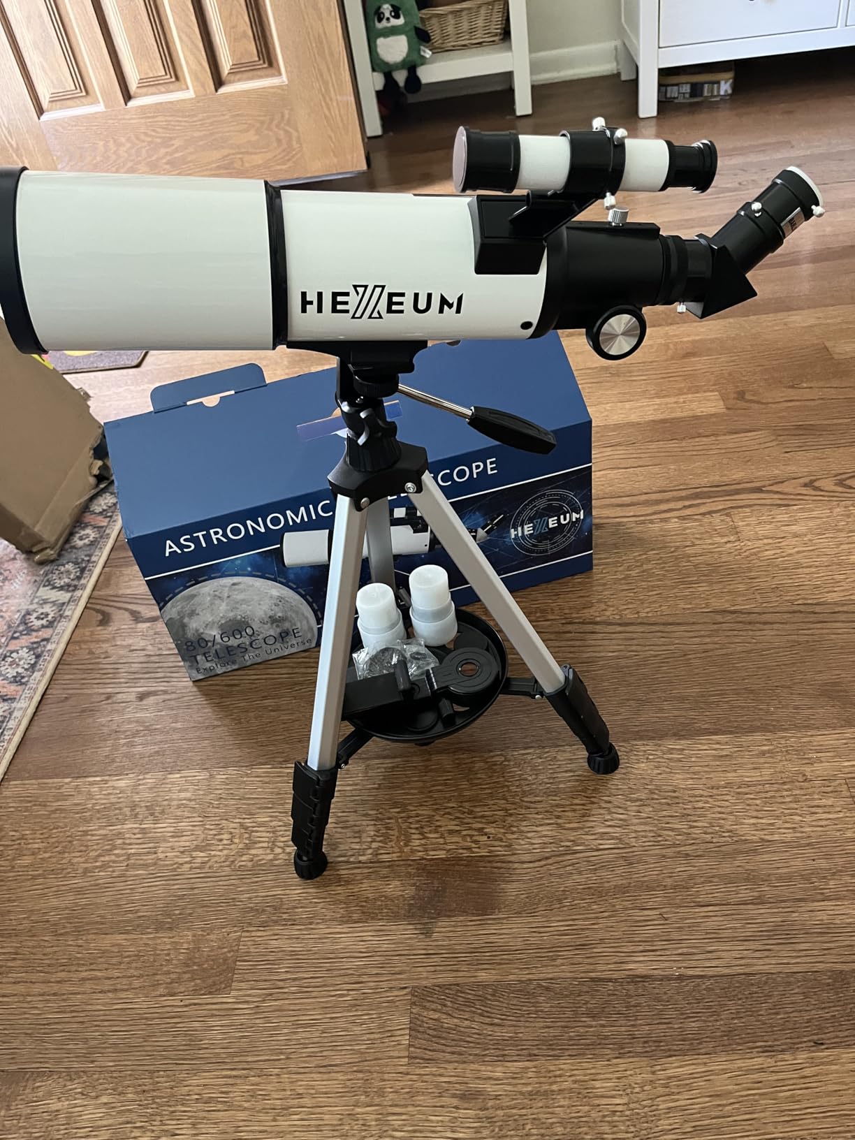Koolpte 80mm Aperture 600mm AZ Mount Refracting Telescope customer photo 2