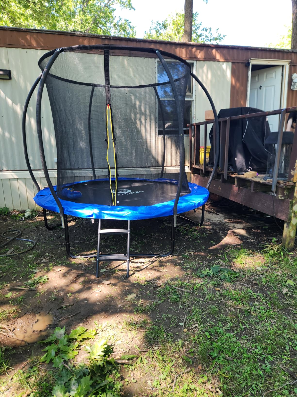 JUMPZYLLA Trampoline Outdoor 8FT-16FT with Enclosure customer photo 2