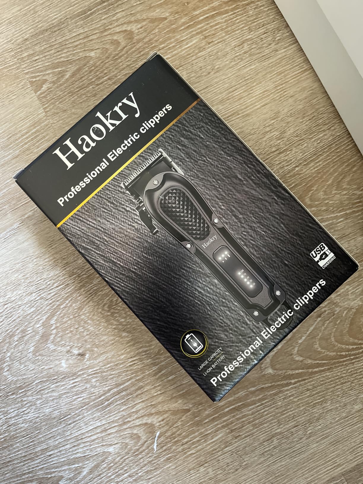 Haokry Hair Clippers for Men Professional - Cordless&Corded Barber Clippers for Hair Cutting & Grooming Rechargeable Beard Trimmer customer photo 2