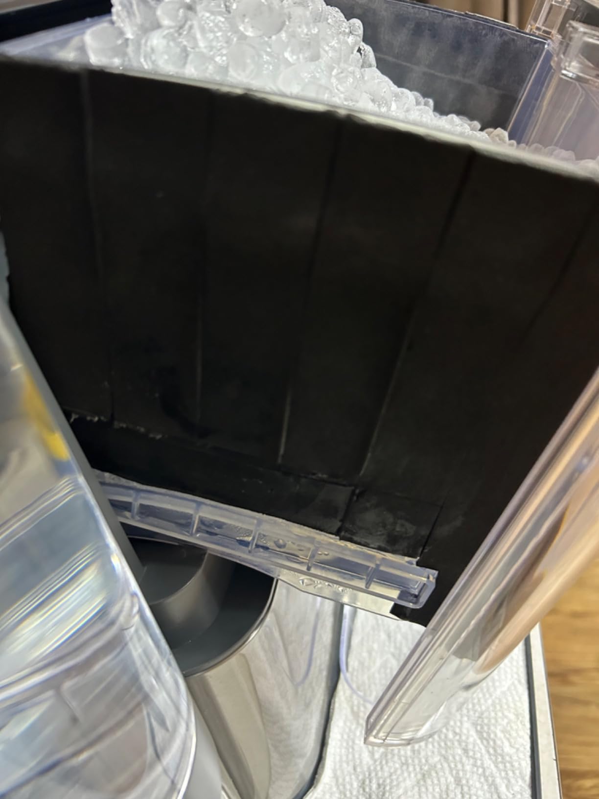 GE Profile Opal 2.0 | Countertop Nugget Ice Maker | Ice Machine with WiFi Connectivity | Smart Home Kitchen Essentials | Black Stainless customer photo 1