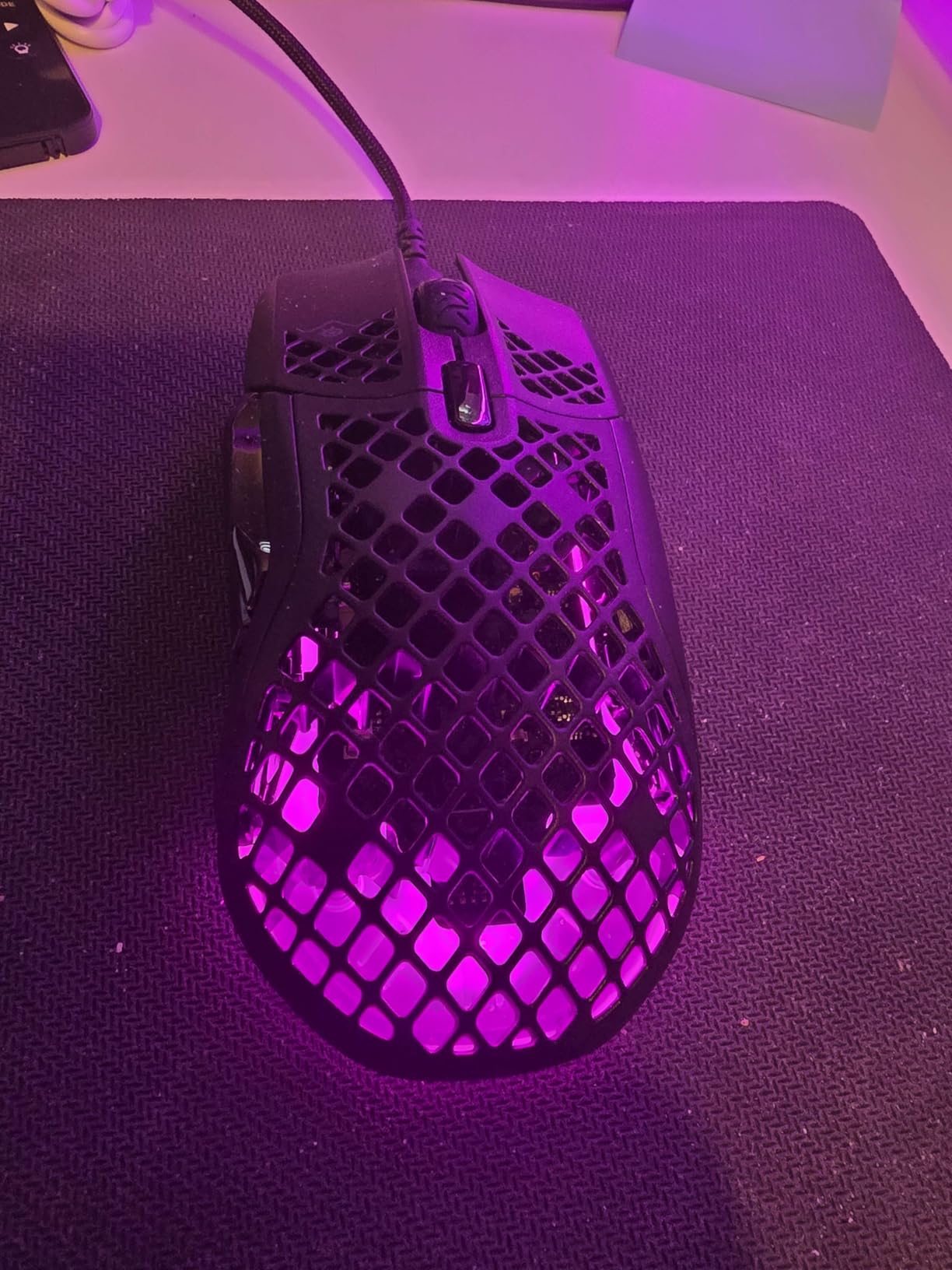 SteelSeries Aerox 5 Wireless - Holey RGB Gaming Mouse - Ultra-lightweight Water Resistant Design, 18K DPI TrueMove Air Optical Sensor customer photo 1
