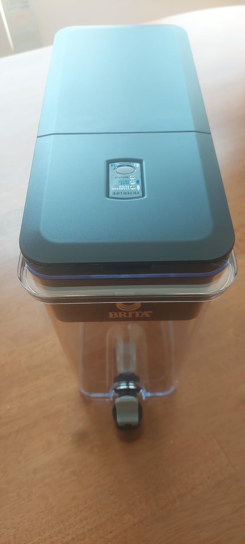 Brita Extra-Large 27-Cup Elite Water Filter Dispenser, WQA NSF/ANSI Certified, Reduces 99% of Lead, Microplastics, and 30 Contaminants, Removes Chlorine Taste and Odor, Black customer photo 2