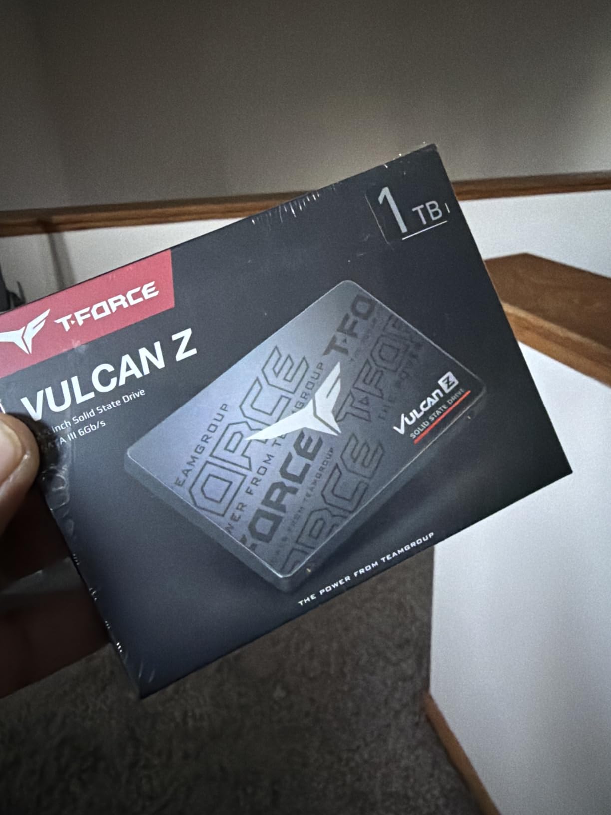 TEAMGROUP T-Force Vulcan Z 1TB SLC Cache 3D NAND TLC 2.5 Inch SATA III Internal Solid State Drive SSD customer photo 1