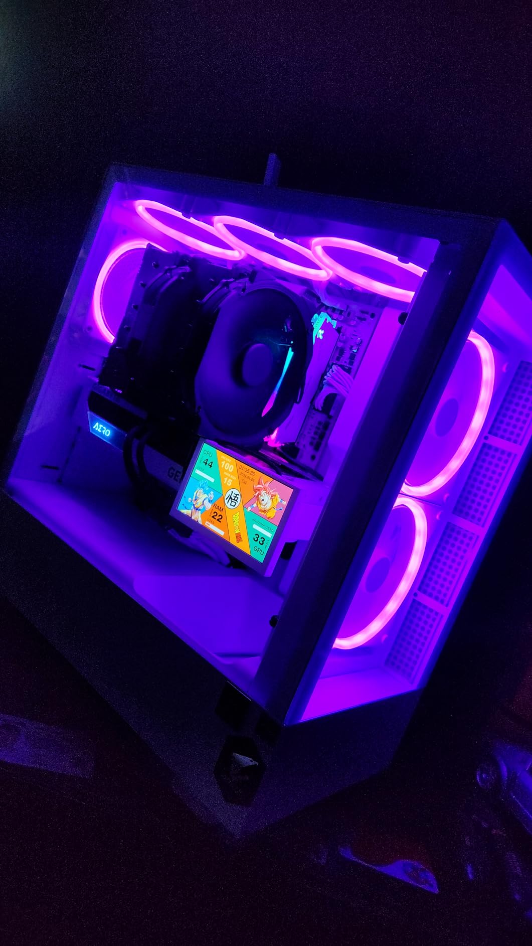 TEAMGROUP T-Force Delta RGB DDR5 Ram 32GB (2x16GB) 6000MHz CL30 Intel XMP 3.0 & AMD Expo Compatible Desktop Memory Module - White (FF4D532G6000HC30DC01) customer photo 2