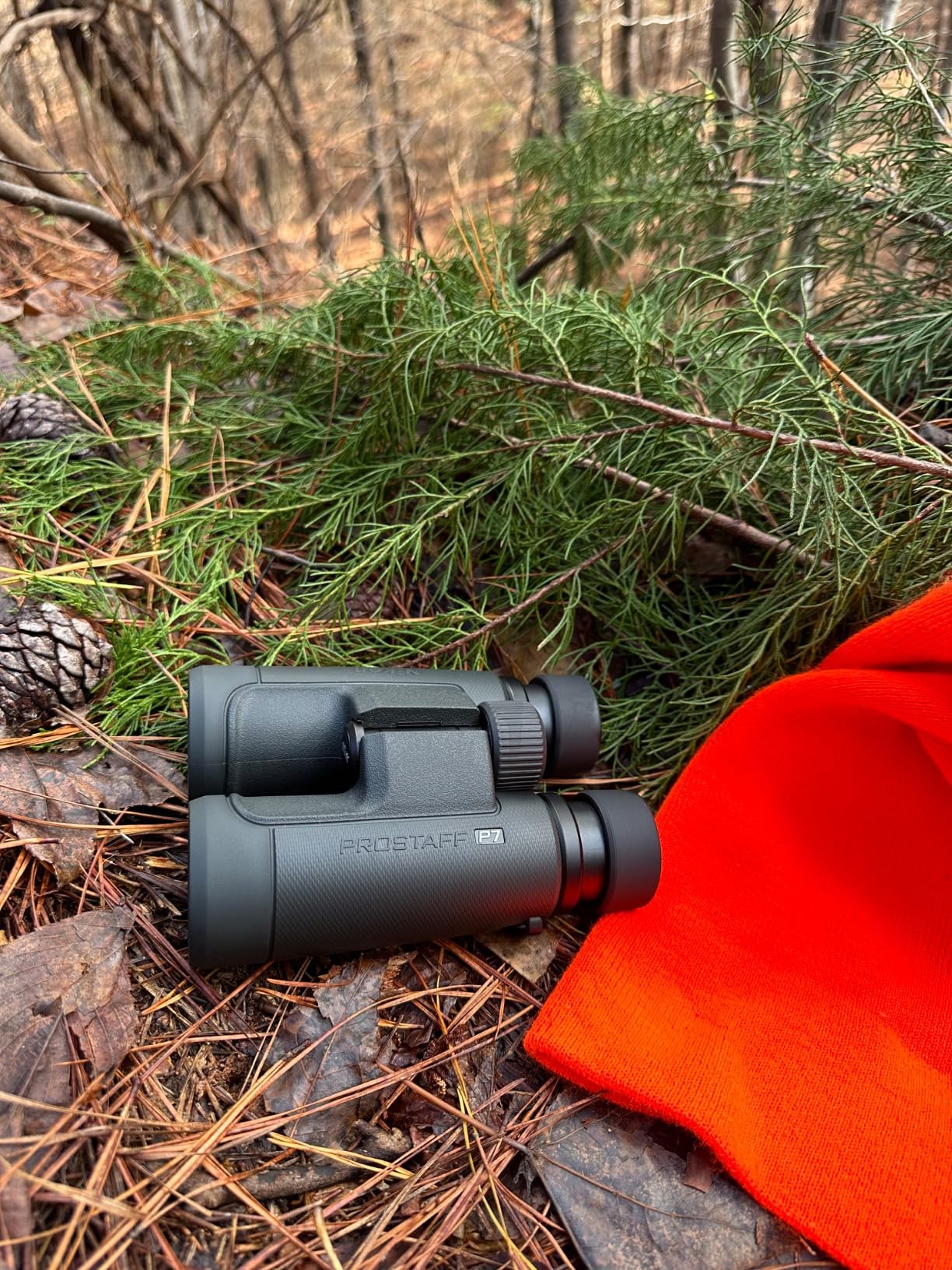 Nikon PROSTAFF P7 10x42 Binocular | Waterproof, fogproof, rubber-armored Full-Size Binocular, oil & water repellent coating & locking diopter | Official Nikon USA Model customer photo 1