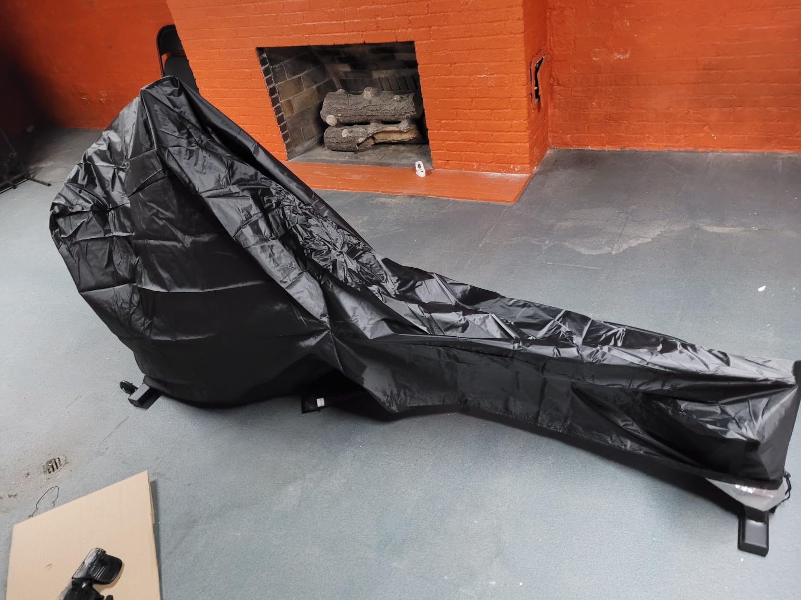 Rowing Machine Cover, Rower Outdoor Cover for Concept 2 Rowing Machine Waterproof Row Machine Cover for Hydrow Rowing Machine, Dustproof Fitness Equipment Protective Cover customer photo 2