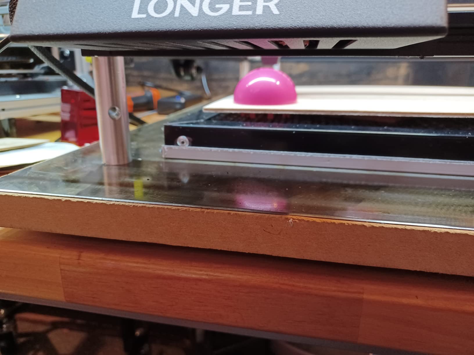 LONGER RAY5 Laser Engraver, Fully Upgraded with 10W Output, 3.5-inch Color Touchscreen, App-Based Offline Control, Ideal for Engraving Metal, Glass, and Wood. Working Area: 400x400 mm customer photo 1
