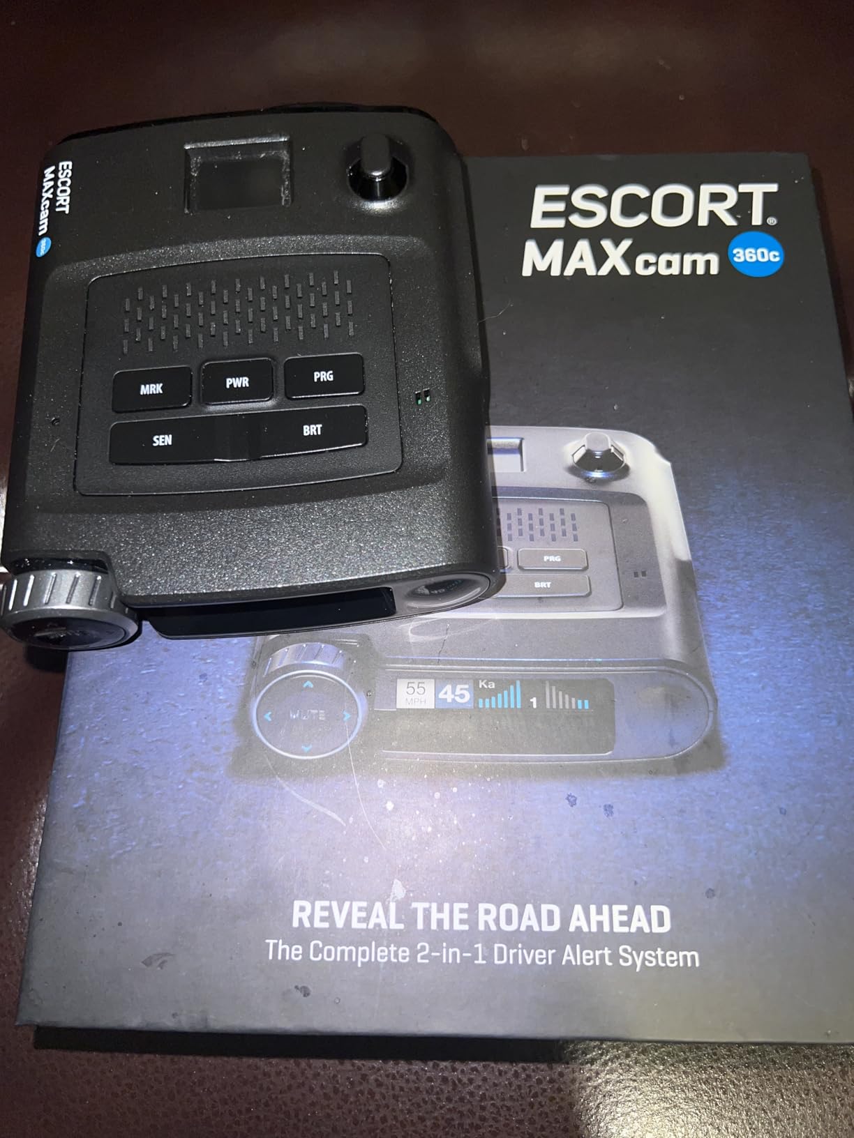 Escort MAXcam 360c Laser Radar Detector and Dash Camera - Great Range, 360 Degree Protection, Shared Alerts, Incident Reports, Apple CarPlay and Android Auto Compatible, 16GB SD Card Included customer photo 2