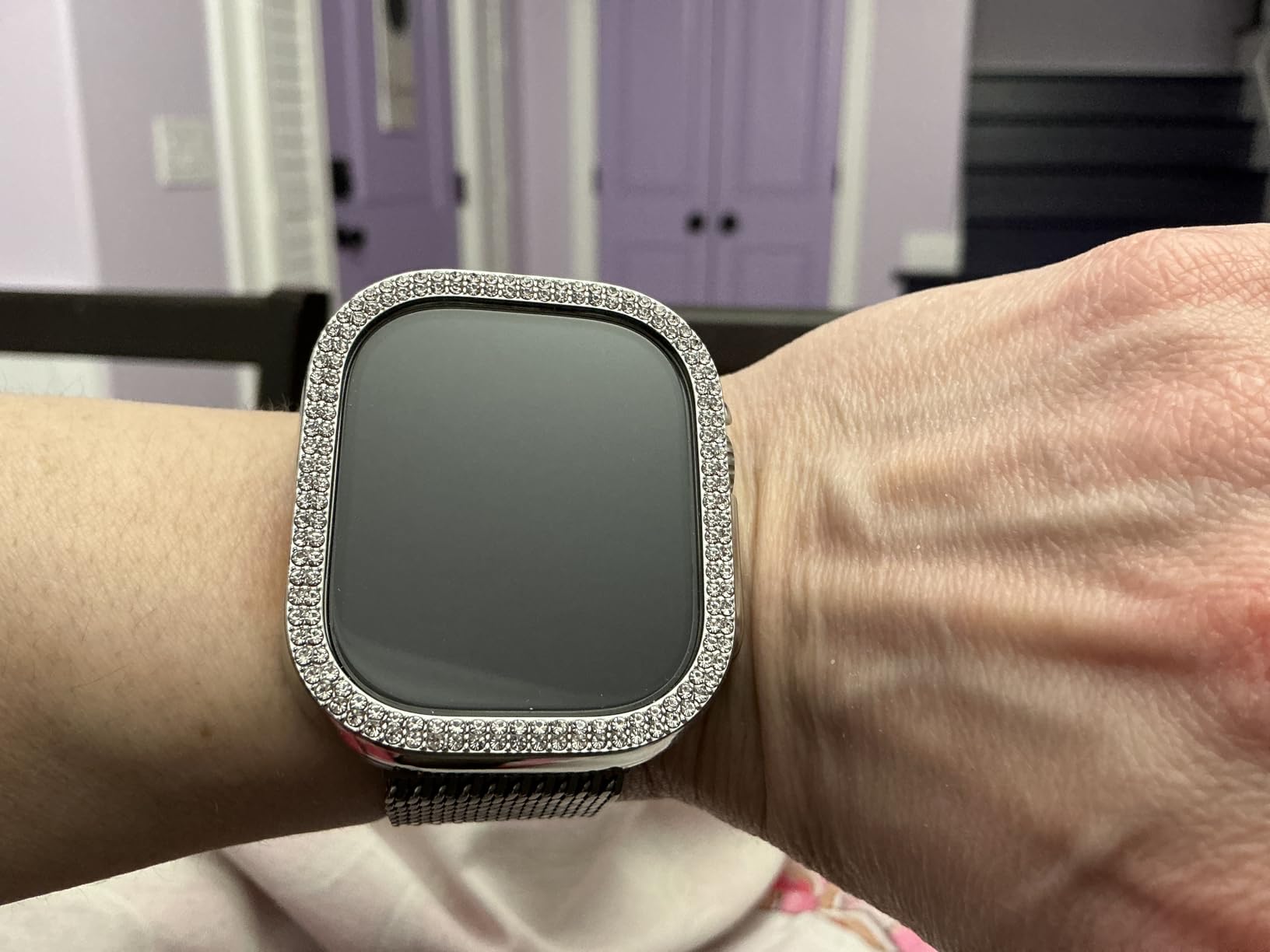 Spigen Tempered Glass Screen Protector [Glas.tR EZ Fit] designed for Apple Watch Ultra 3 / Ultra 2 / Ultra (49mm) - 2 Pack customer photo 1