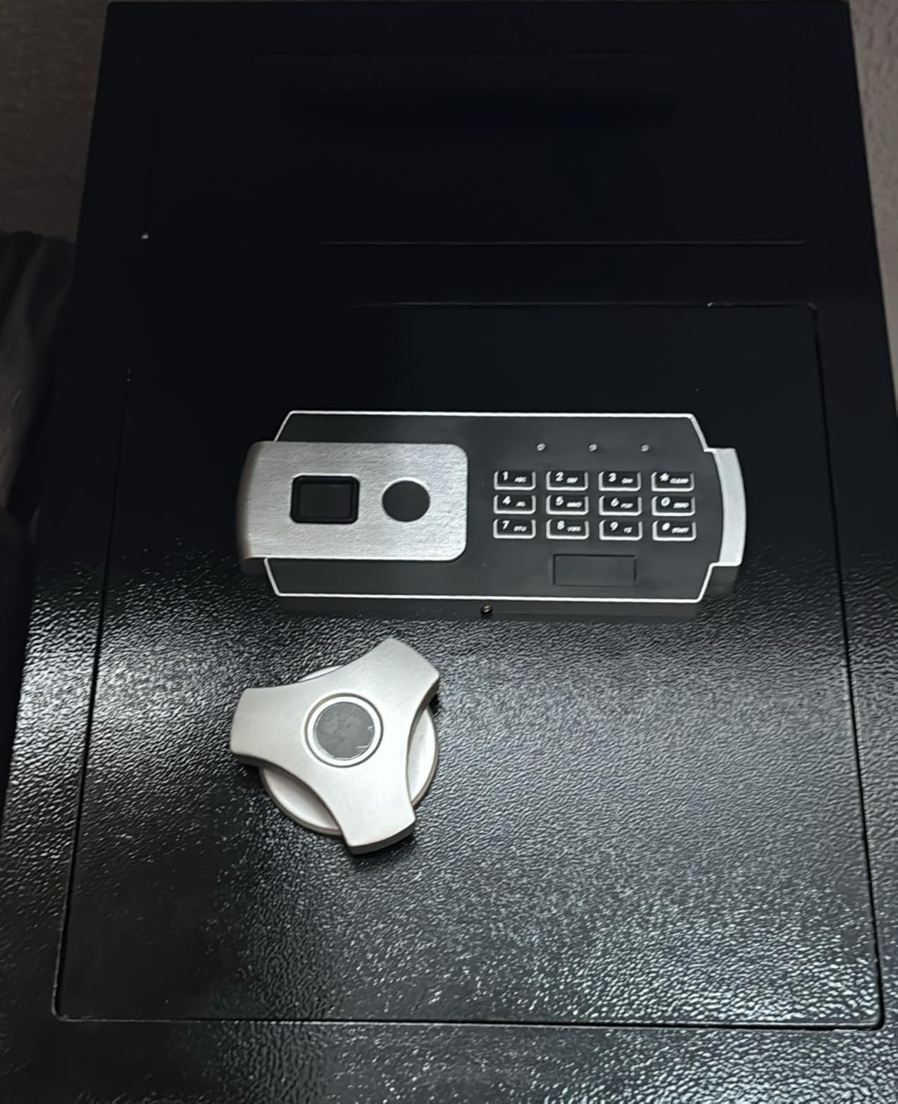 2.8 CUB Depository Drop Safe Fireproof, Front Drop Slot Lock Box with Digital Combination and Anti-Fishing, Silent Deposit Safe Box, Security Money Safe for Cash Slips Expense Business Office Home customer photo 2