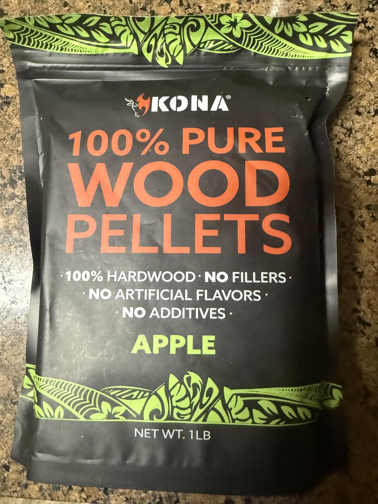 Kona Wood Pellets All Variety Pack, Intended for Ninja Woodfire Outdoor Grill, Wood Fire Oven & Smoker, 8, 1lb Resealable Bags customer photo 2