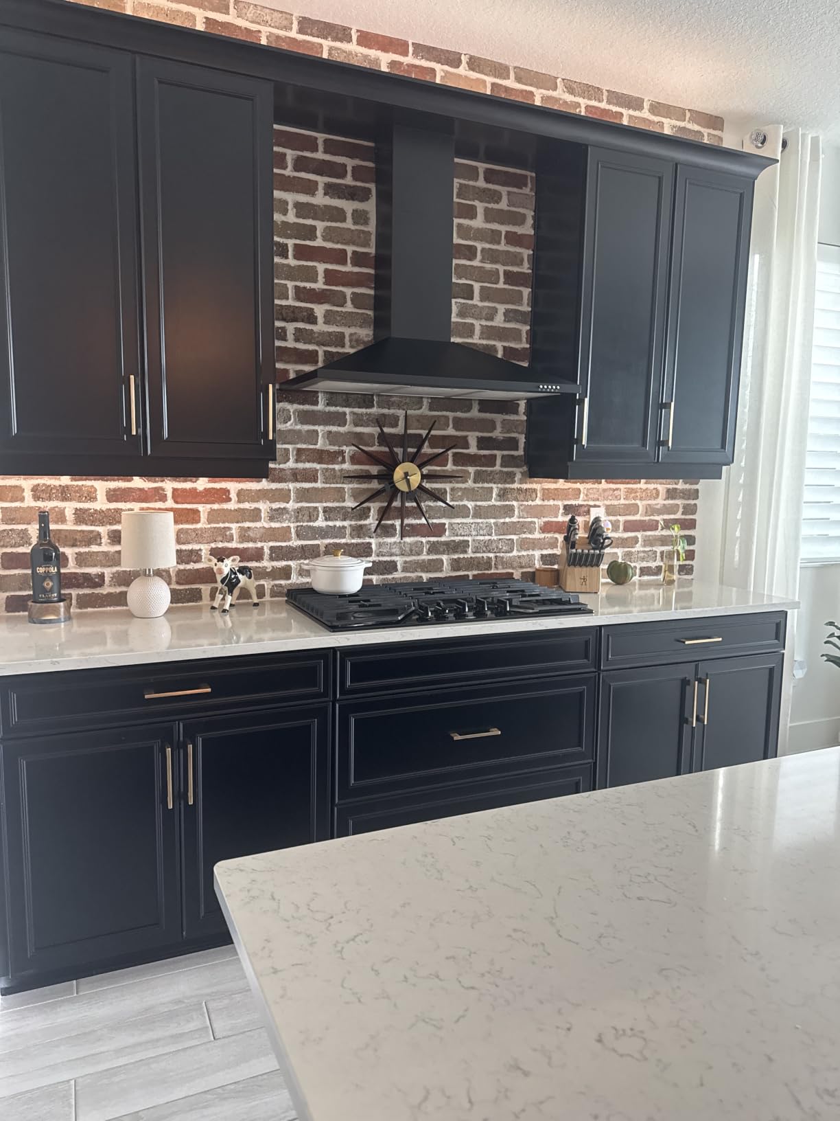 SNDOAS Range Hood 30 inch, Wall Mount Range Hood in Stainless Steel With Ducted/Ductless Convertible, Stove Vent Hood with Aluminum Filters, 3 Speed Exhaust Fan, LED Light, Button Control customer photo 1