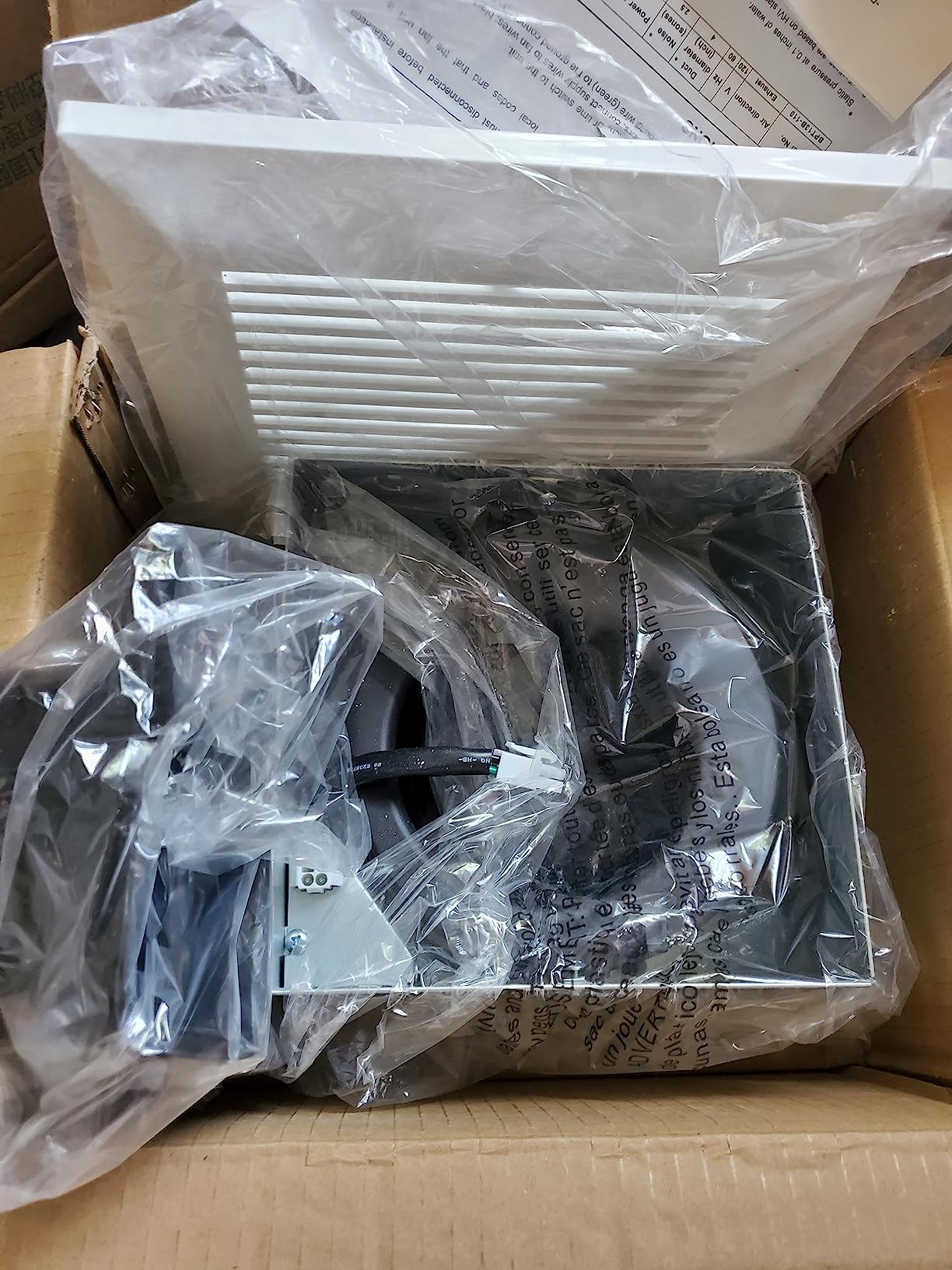 JOEAONZ Bathroom Exhaust Fan 110 CFM Very Quiet with Metal Housing, Ceiling Mount Ventilation Fan customer photo 2