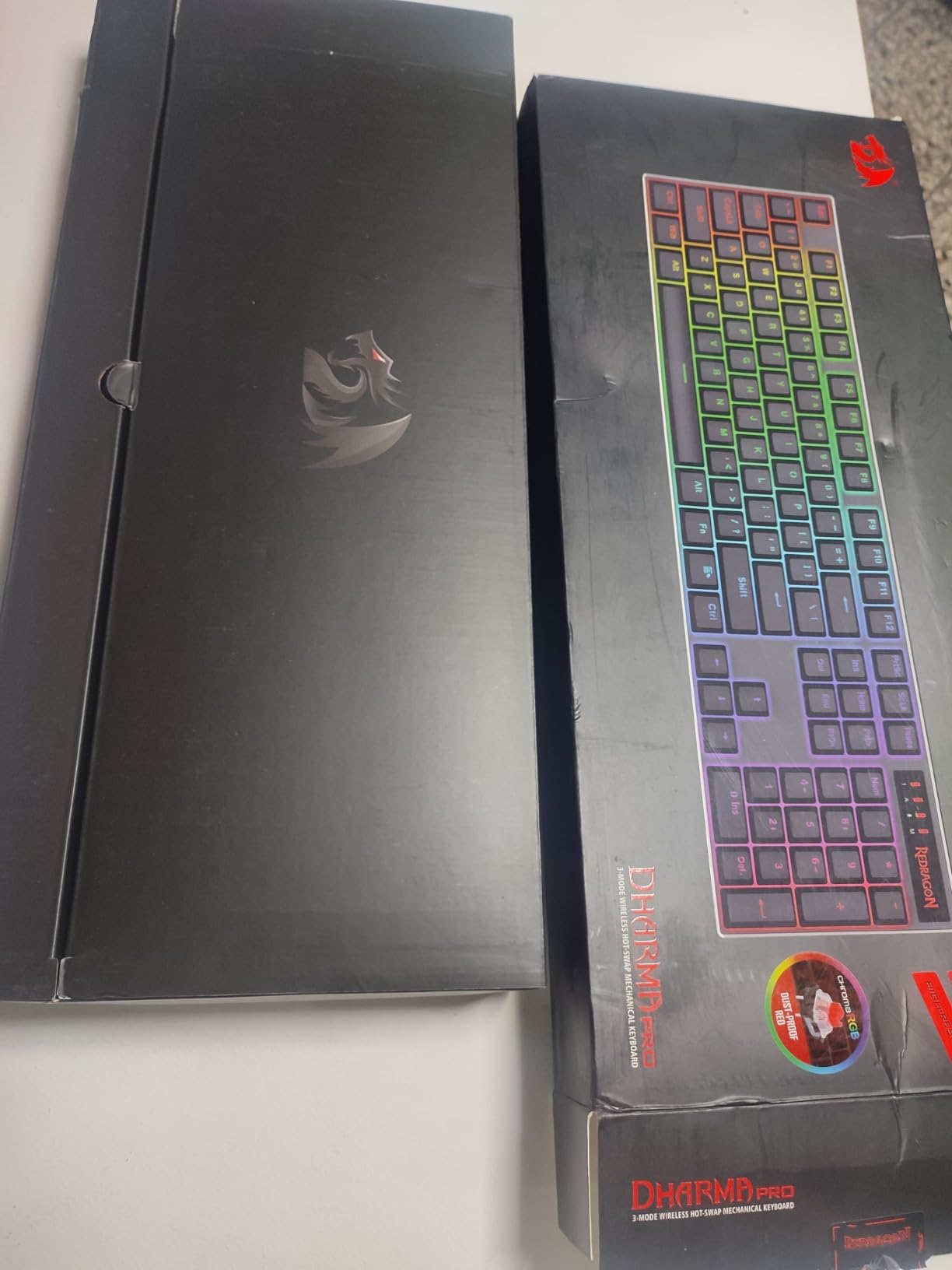 Redragon K556 PRO Upgraded Wireless RGB Gaming Keyboard customer photo 1