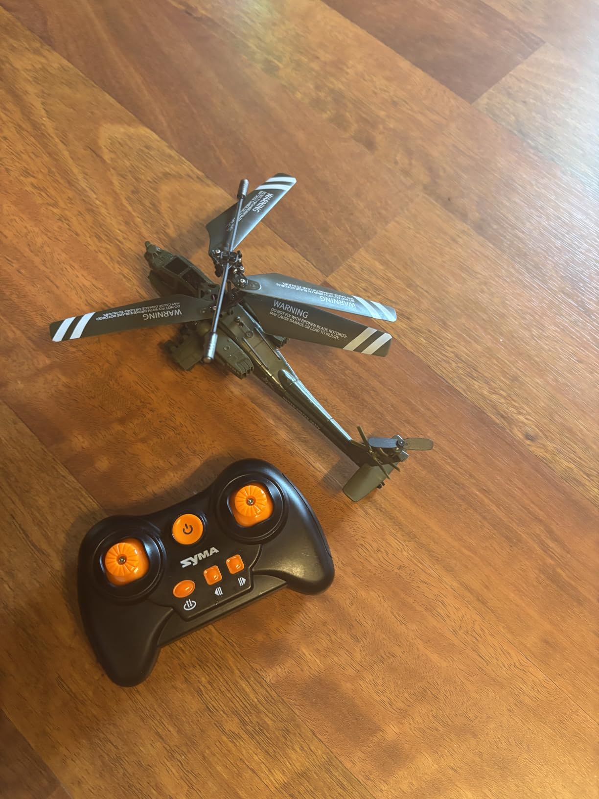 SYMA RC Helicopters, S51H Remote Control Helicopter 2.4GHz Military Army Toys for Boys Girls Kids with Altitude Hold, One Key Take Off/Landing, LED Light, Low Battery Reminder customer photo 2