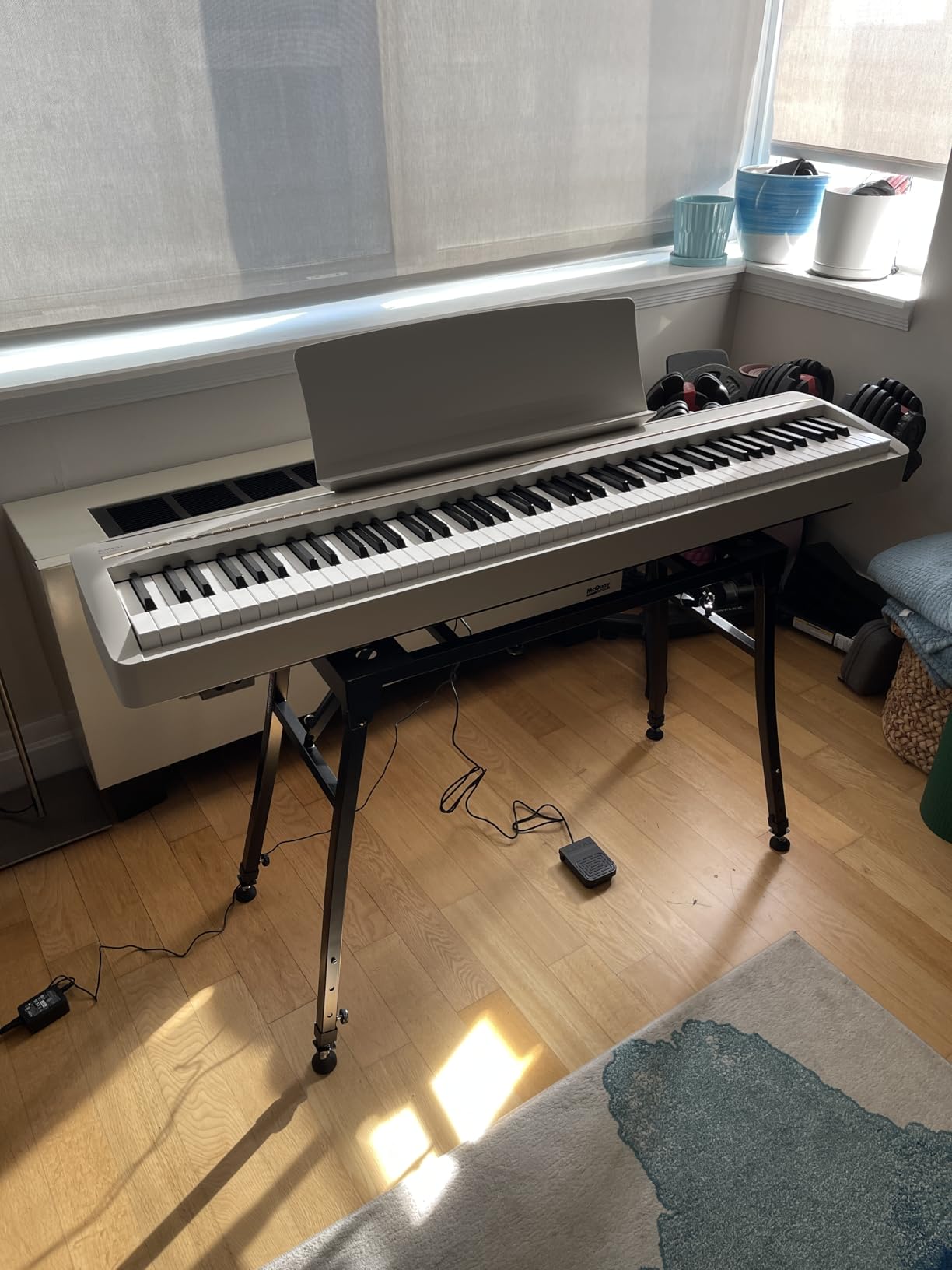 Kawai ES120 88-key Digital Piano with Speakers, Black customer photo 2