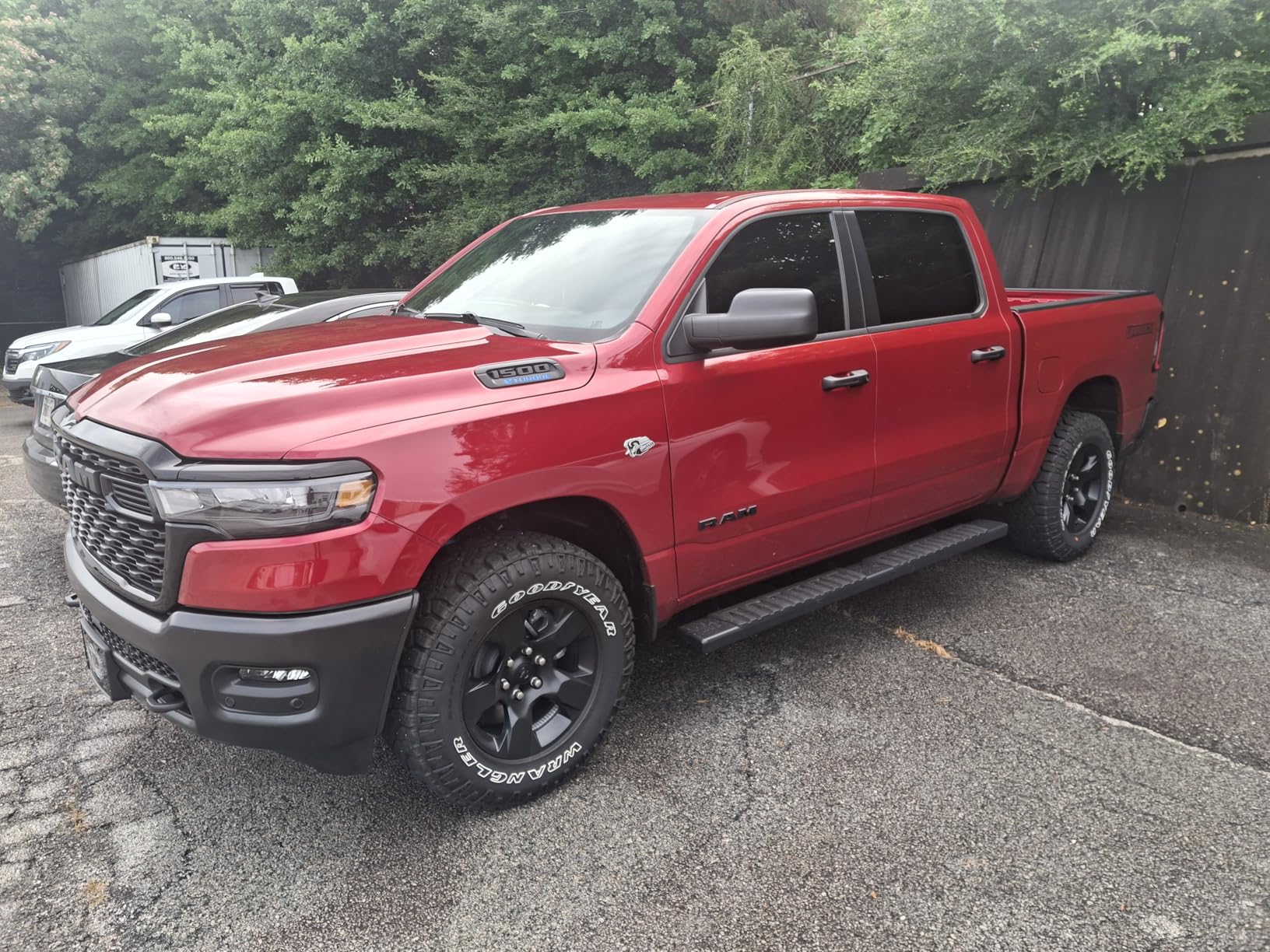 AUTOSAVER88 6 inches Running Boards Compatible with 2019-2026 Dodge Ram 1500 New Body Style Crew Cab with 4 Full-Size Doors, Ram Nerf Bars Side Steps (Exclude 2019-2026 Classic) customer photo 1