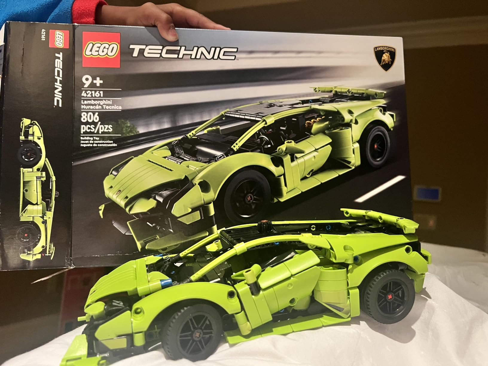 LEGO Technic Lamborghini Huracán Tecnica Advanced Sports Car Building Kit for Kids Ages 9 and up Who Love Engineering and Collecting Exotic Sports Car Toys, 42161 customer photo 2