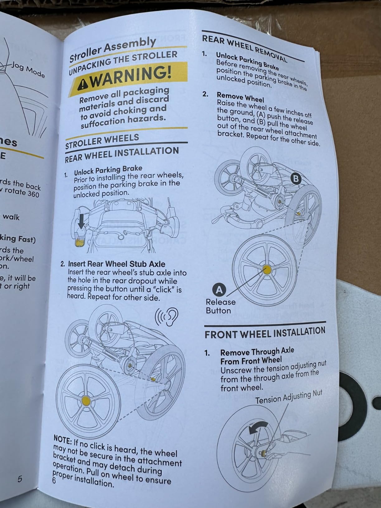 BOB Gear Wayfinder Jogging Stroller with Independent Dual Suspension, Air-Filled Tires, and 75-Pound Weight Capacity, Nightfall customer photo 2