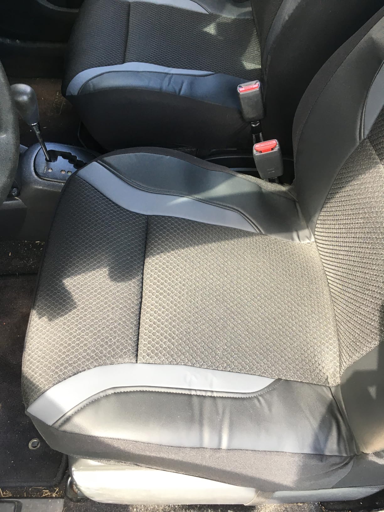 Skechers Memory Foam Seat Covers, Air Cool Mesh Thick Car Seat Covers, Car Seat Covers Front Seats Airbag Compatible, Universal Automotive Comfort for Most Cars, Vans, Trucks, SUV, Black customer photo 1