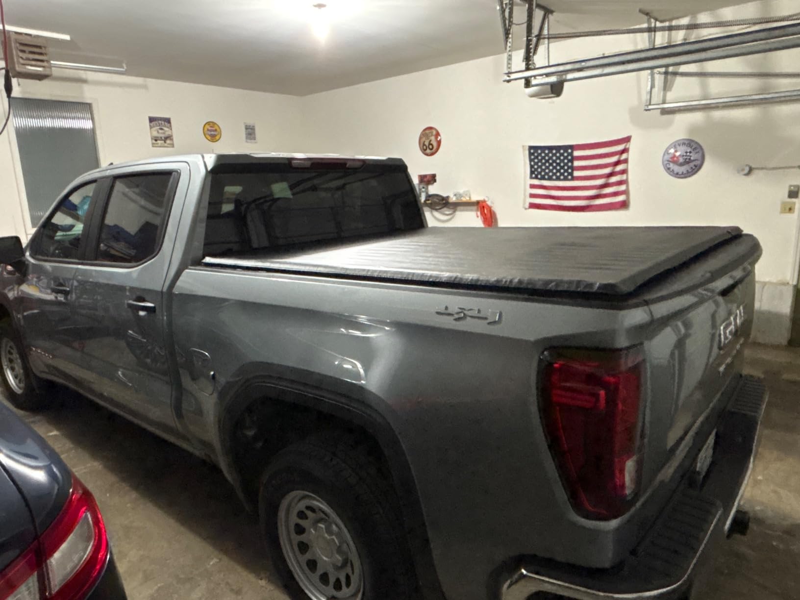 AUTOSAVER88 Soft Roll Up Truck Bed Tonneau Cover Compatible with 2007-2026 Chevy Silverado/GMC Sierra 1500 New Body Style 5.8ft Bed customer photo 2