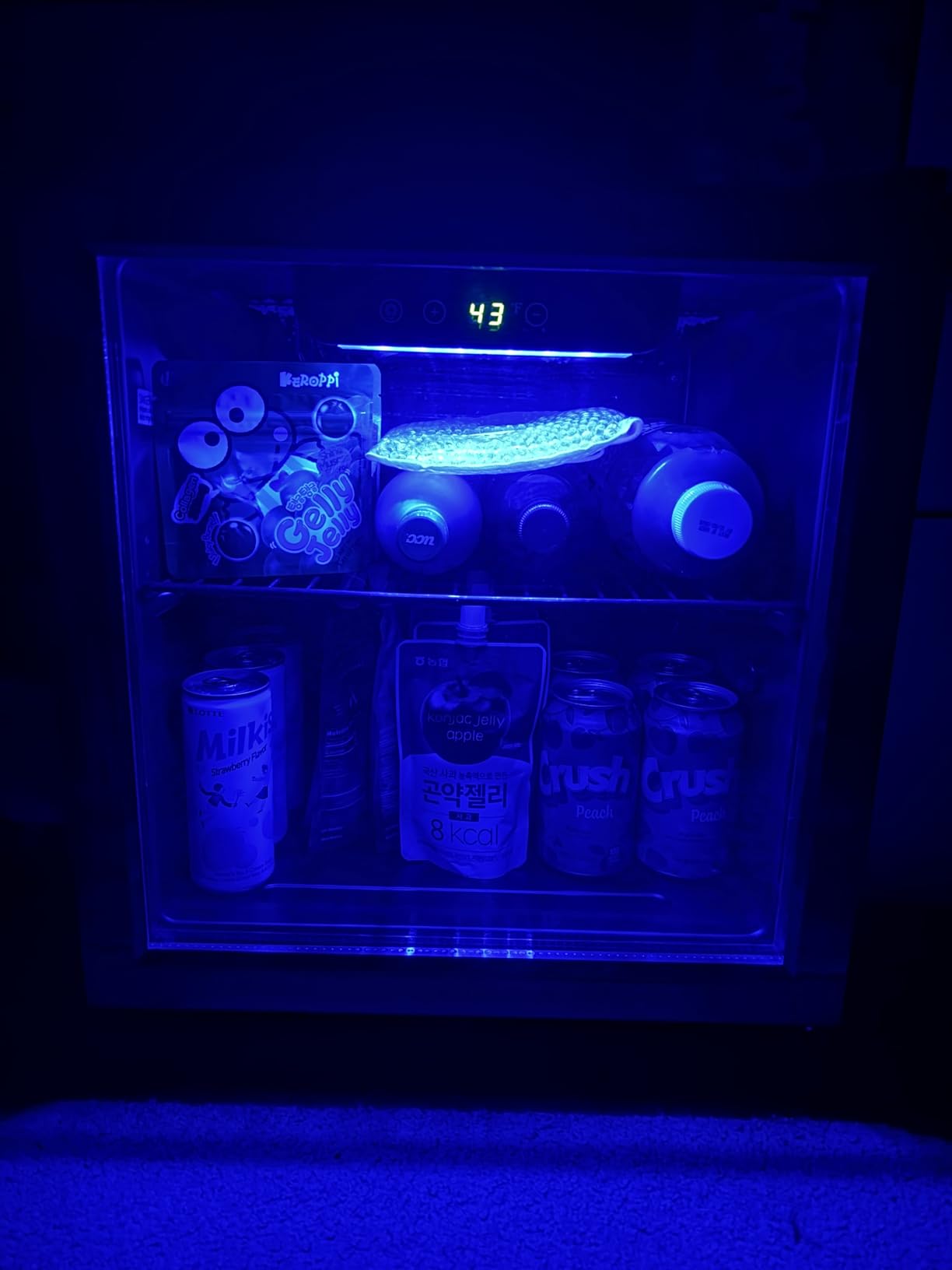 Antarctic Star Beverage Refrigerator Cooler 68 Can, Mini Fridge with Glass Door for Beer Drinks Wine, Freestanding Small Fridge with Electronic Temperature Control for Home and Bar, 1.7 cu.ft customer photo 1