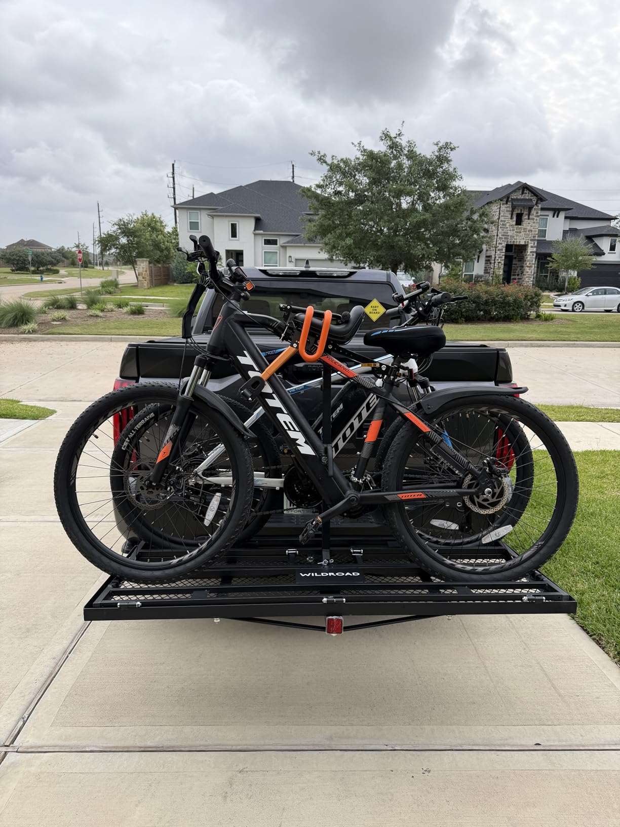 Wildroad 500 Lbs Hitch Cargo Carrier Set, Heavy Duty Cargo Carrier Hitch Mount 60