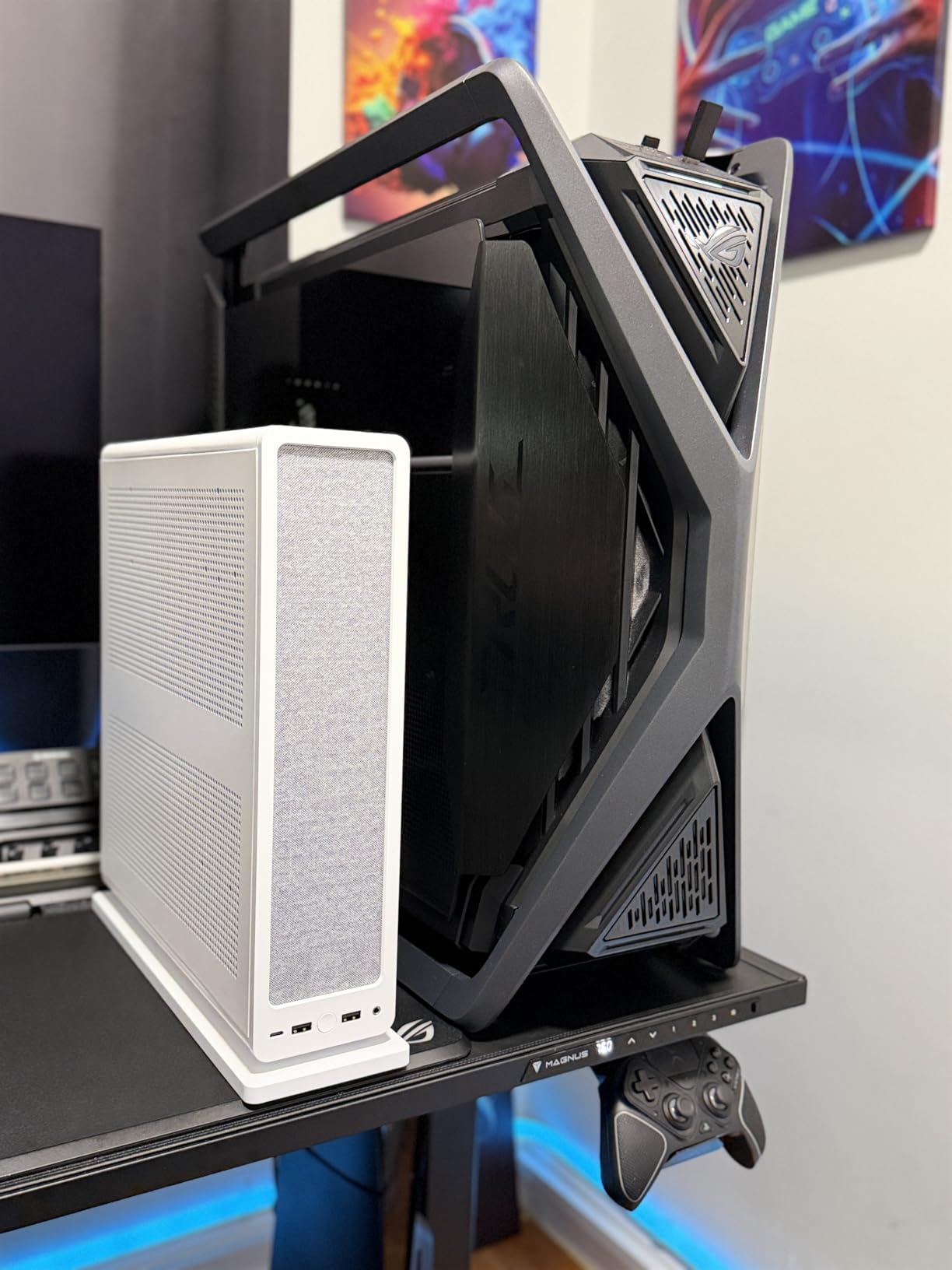 Fractal Design Ridge Black - PCIe 4.0 Riser Card Included - 2X 140mm PWM Aspect Fans Included - Type C USB - m-ITX PC Gaming Case customer photo 2