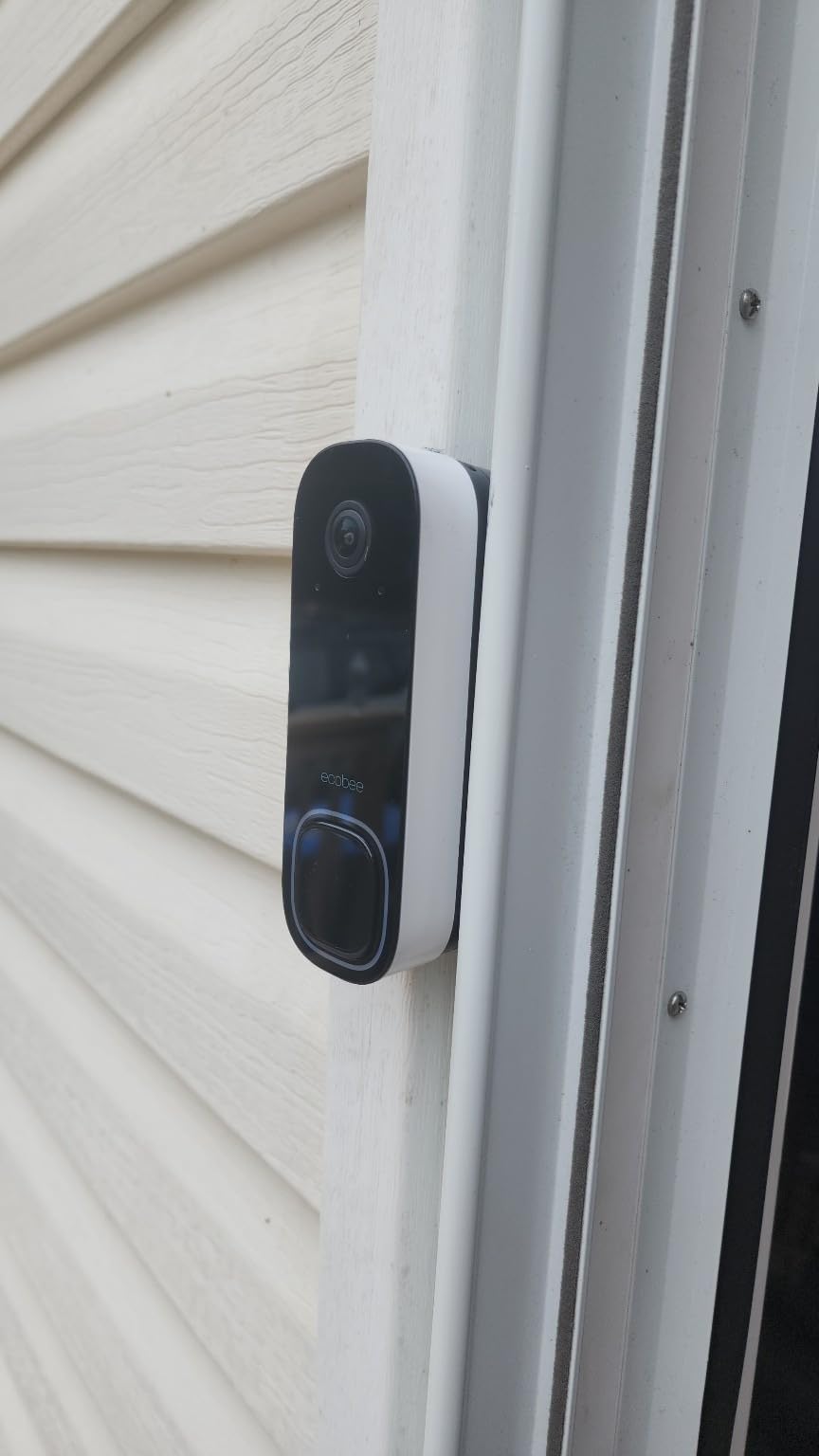 ecobee Smart Video Doorbell Camera (Wired) - with Industry Leading HD Camera, Smart Security, Night Vision, Person and Package Sensors, 2-Way Talk, and Video & Snapshot Recording customer photo 2
