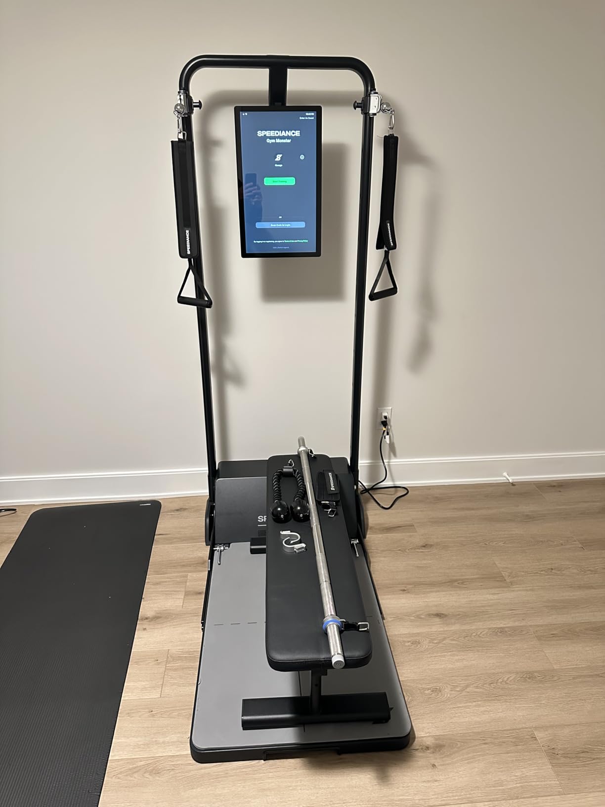 Speediance Gym Monster Smart Home Gym, Multifunctional Strength Training Machine, Smith Machine Power Cage Workout Station customer photo 2