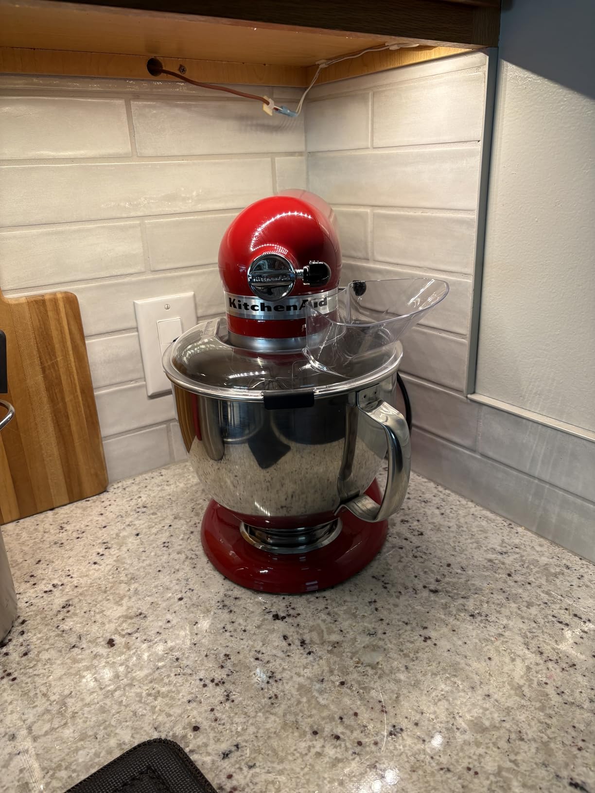 Artisan Series 5 Quart Tilt Head Stand Mixer, KSM150PS, Porcelain customer photo 1