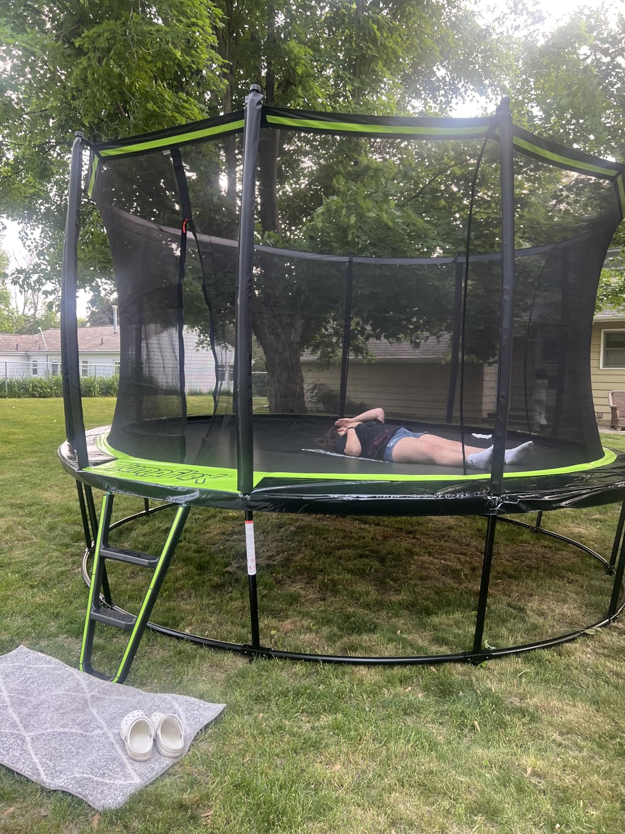 JumpFlex Hero 14FT Round Outdoor Backyard Trampoline customer photo 1