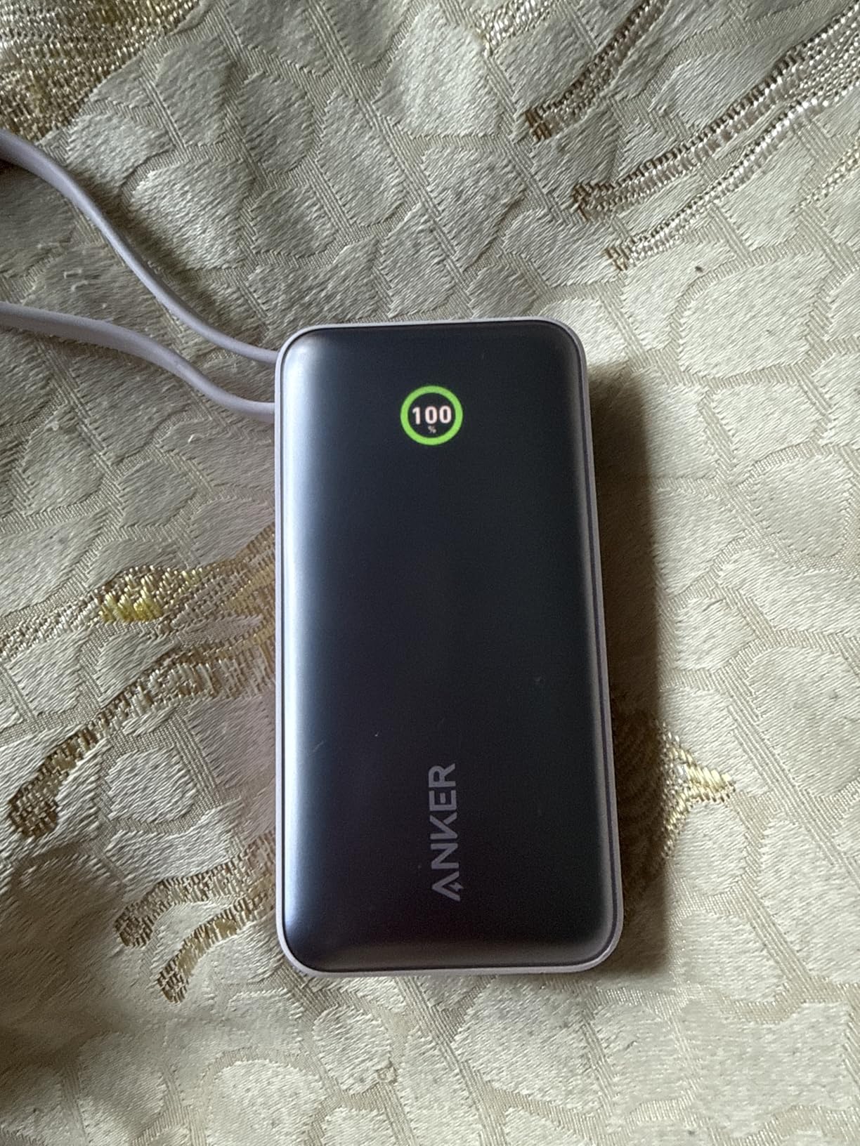 Nano Power Bank, 10,000mAh Portable Charger with Built-in USB-C Cable, 30W Recharging, 30W Max Output with USB-C&A, for iPhone 17/16/15 Series, MacBook, Galaxy, AirPods, and More customer photo 1