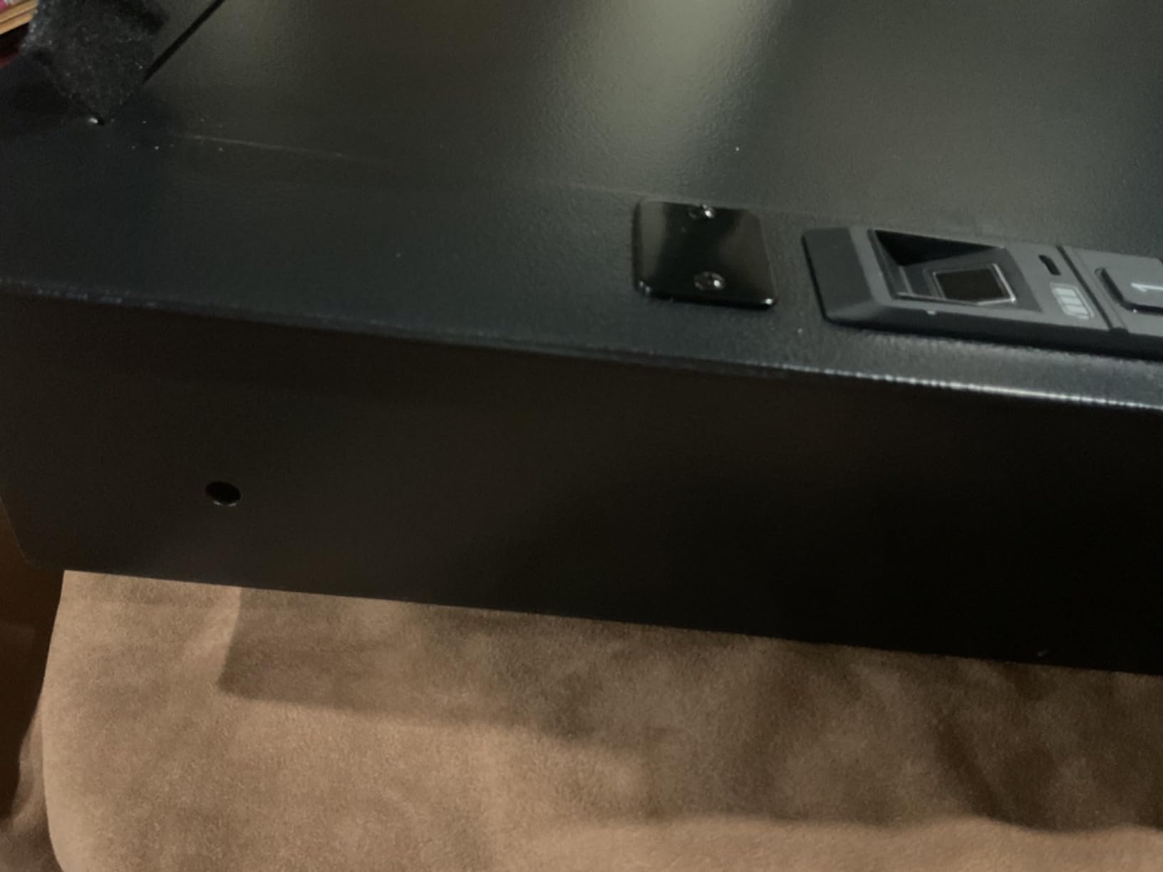 Wall Safe, Hidden Fingerprint Security Wall Safe, In Wall Safe Between Studs, Upgraded Biometric/Keypad/Key Access customer photo 1