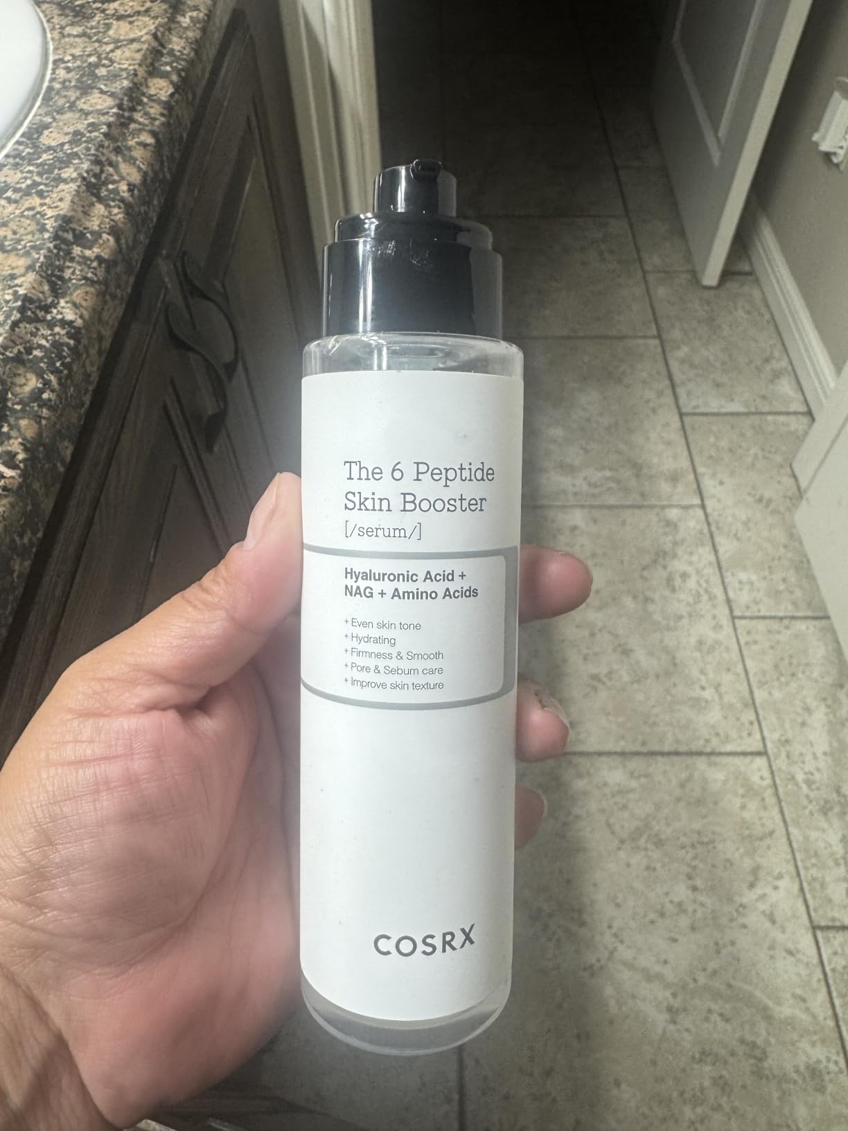 COSRX 6X Peptide Collagen Skin Booster Toner Serum for Dull & Uneven Skin, Preps Skin with Copper Peptides, GHK-Cu, Skin Renewal Boosting Facial Essence, Korean Skin Care, 5.07 oz customer photo 2