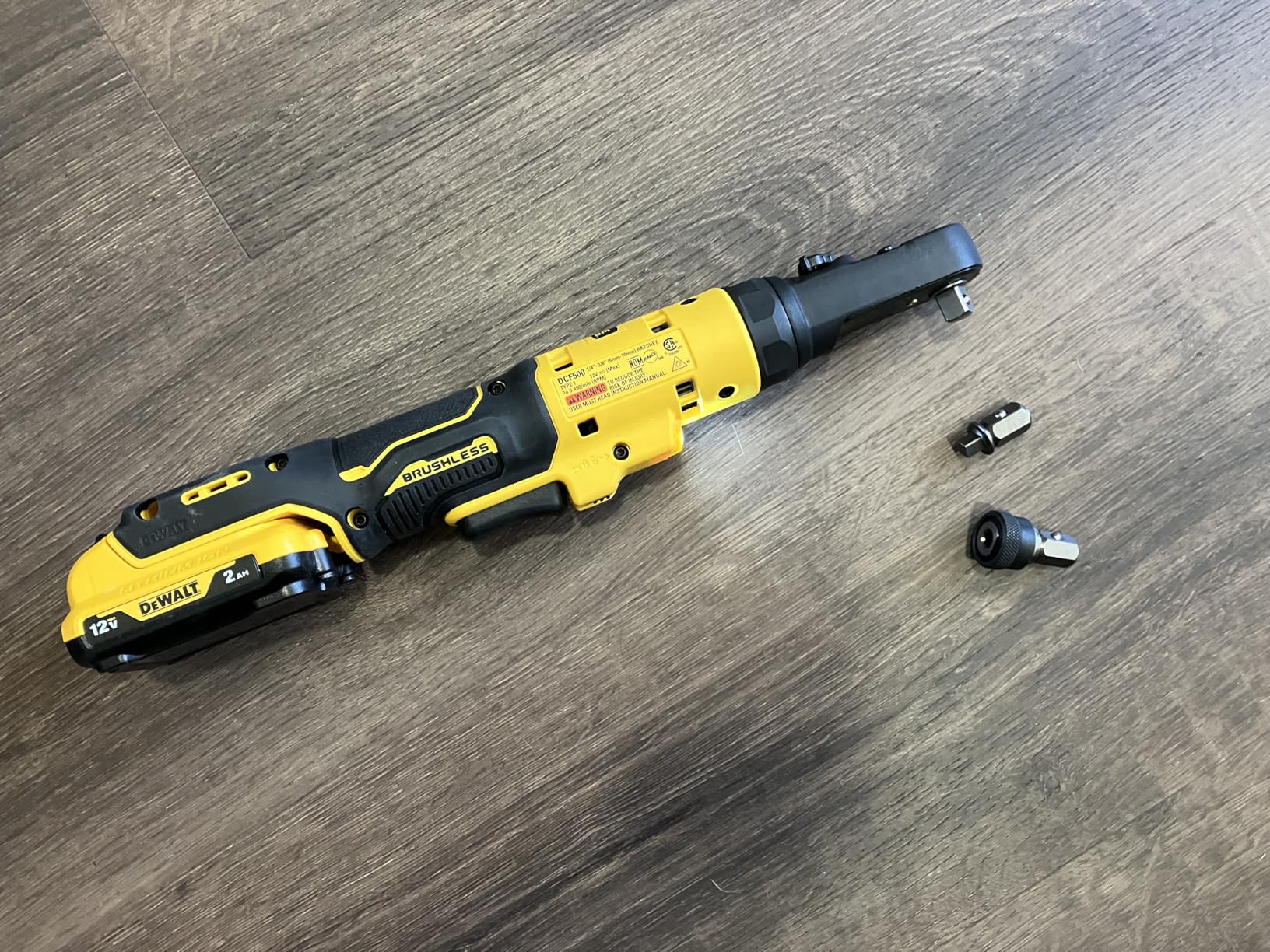 DEWALT 20V MAX XR Cordless Ratchet Set, 3/8