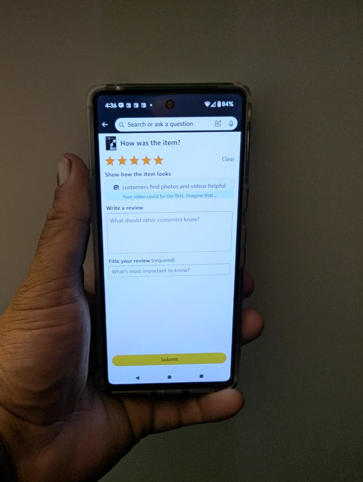 Pixel 7 128GB 5G Smartphone - Unlocked for All Carriers - US Version - (Obsidian) customer photo 1